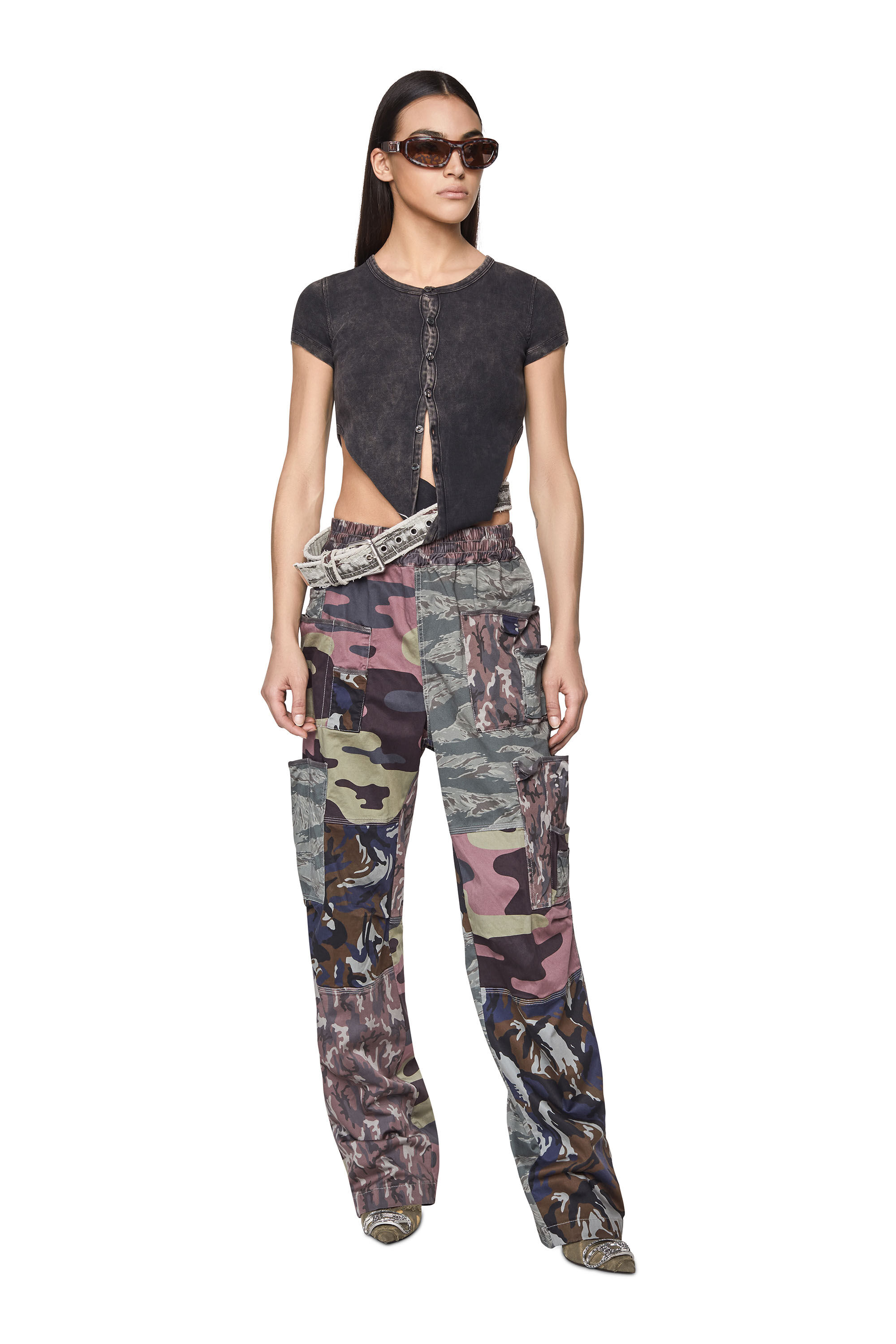 Diesel camo top pants