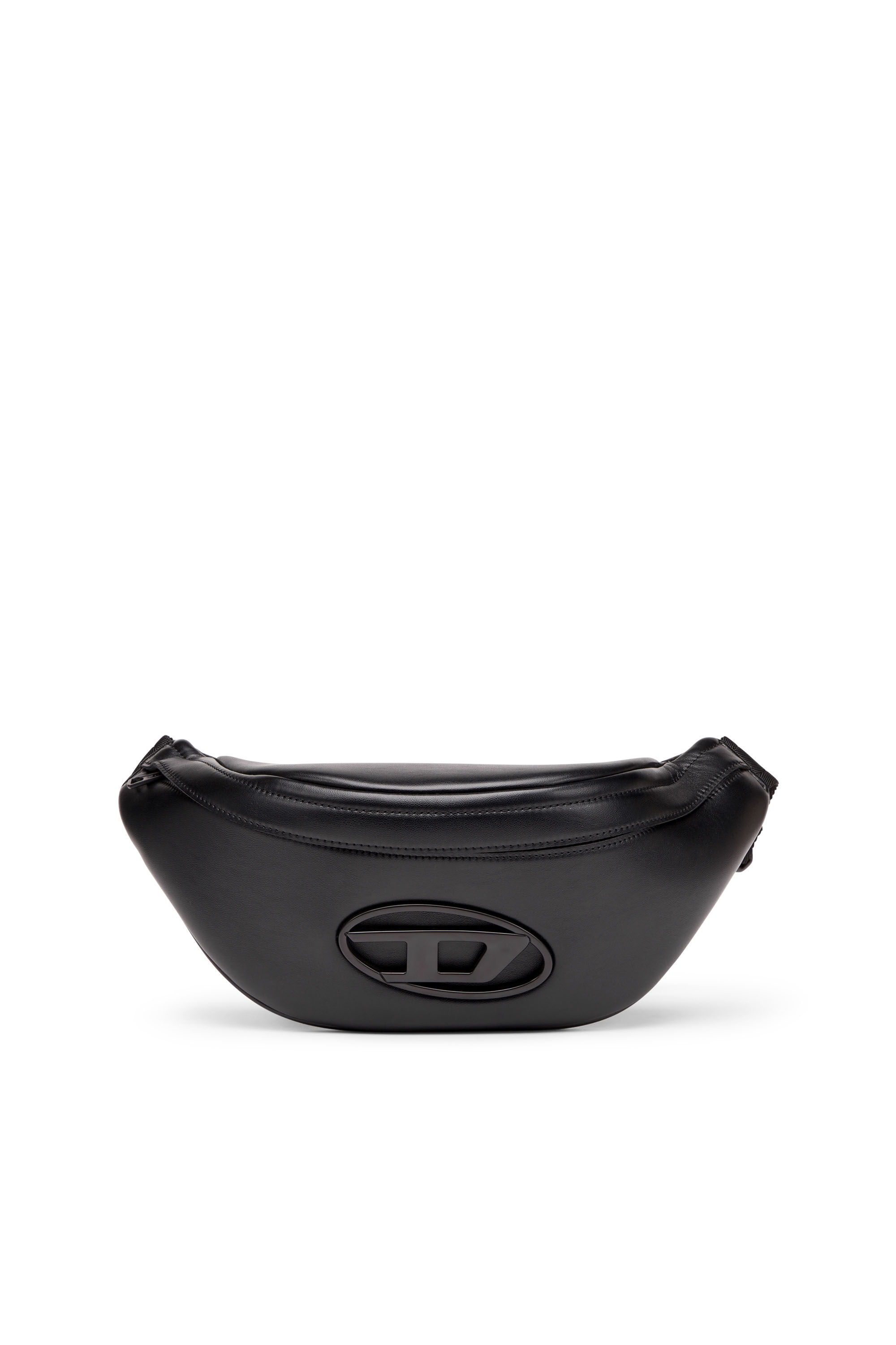 Women s Holi D Belt Bag M in PU and neoprene Black Diesel