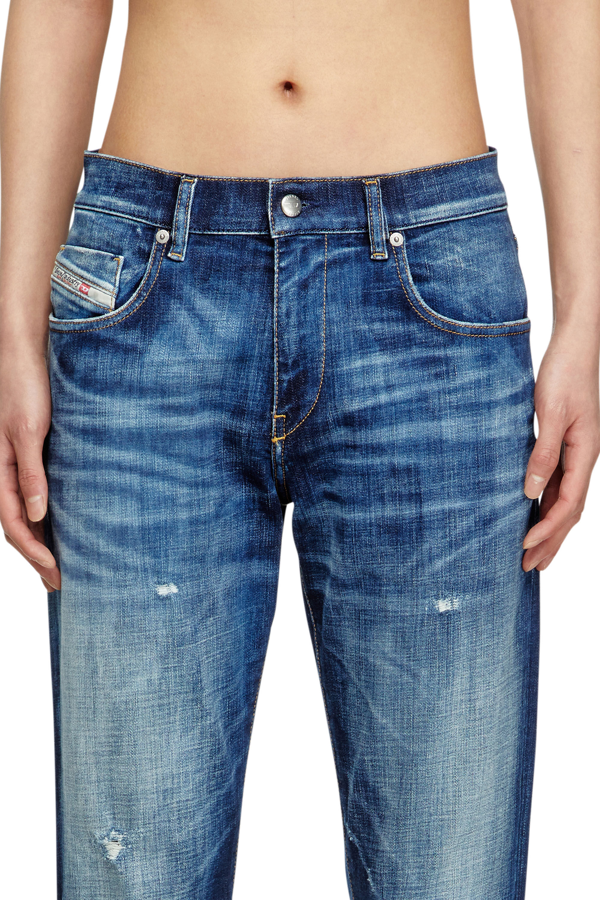 Diesel - Male's Slim Jeans 2019 D-Strukt 09M17, Dark Blue - 5