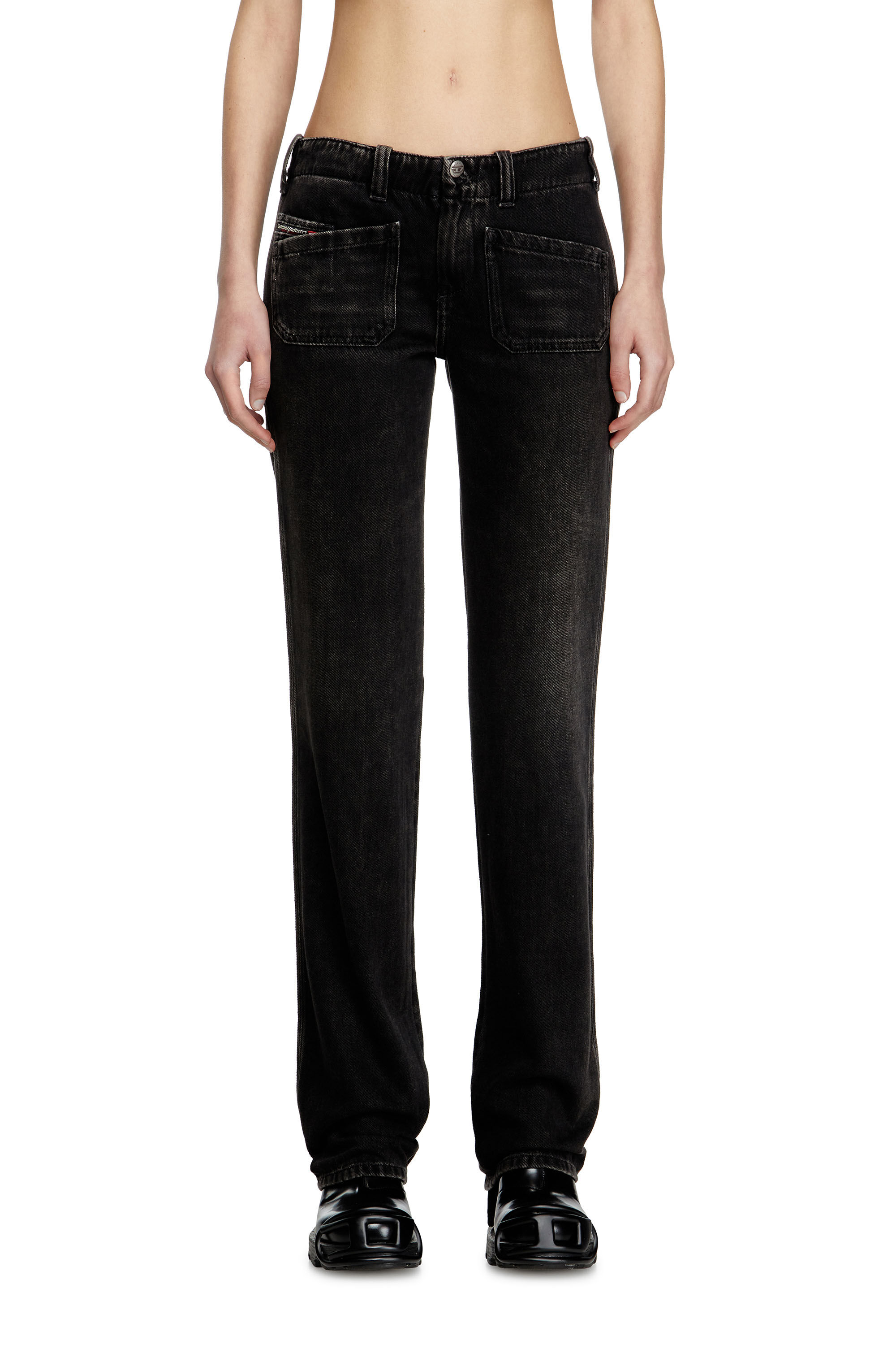 Diesel - Female's Bootcut Jeans D-Keate 09J96, Black/Dark Grey - 3
