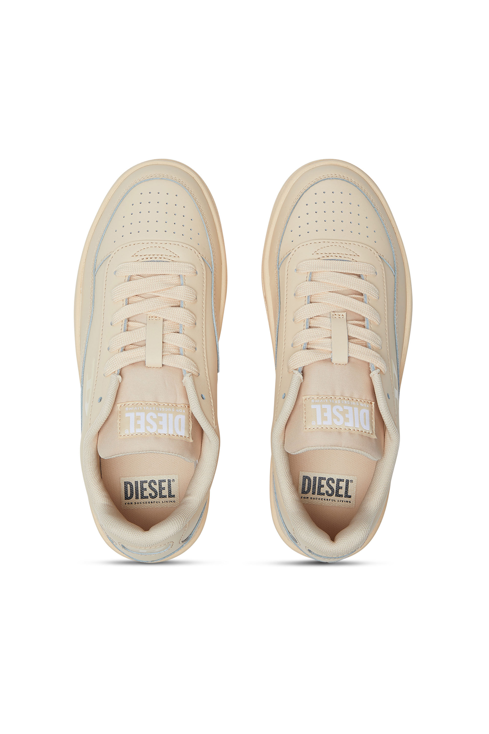 Diesel - S-TRACKER-D LOW W, Female's S-Tracker-D-Low top sneaker in Light Brown - 4