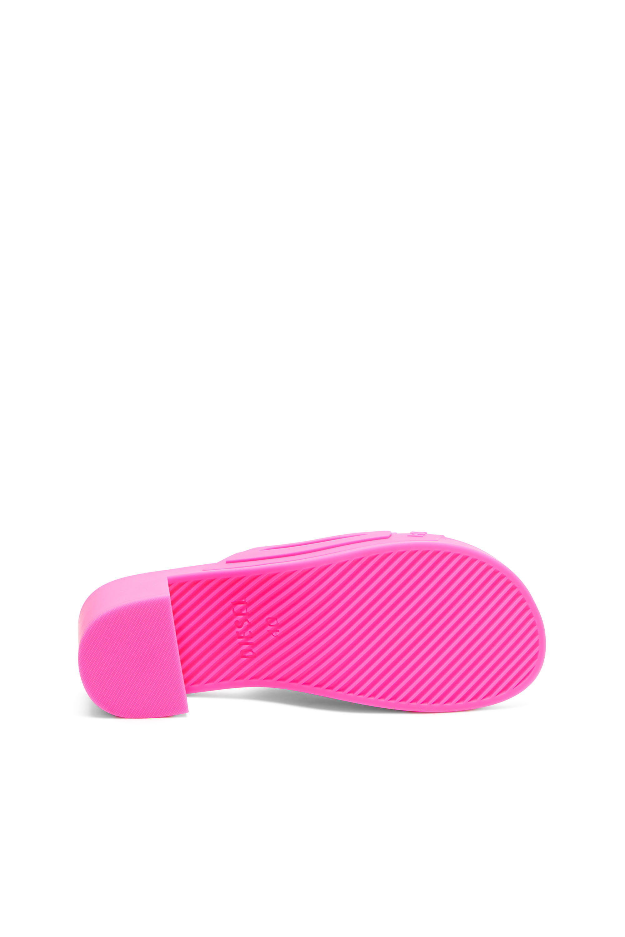 SA-PAMELA H Woman: Heeled neon rubber pool slides | Diesel