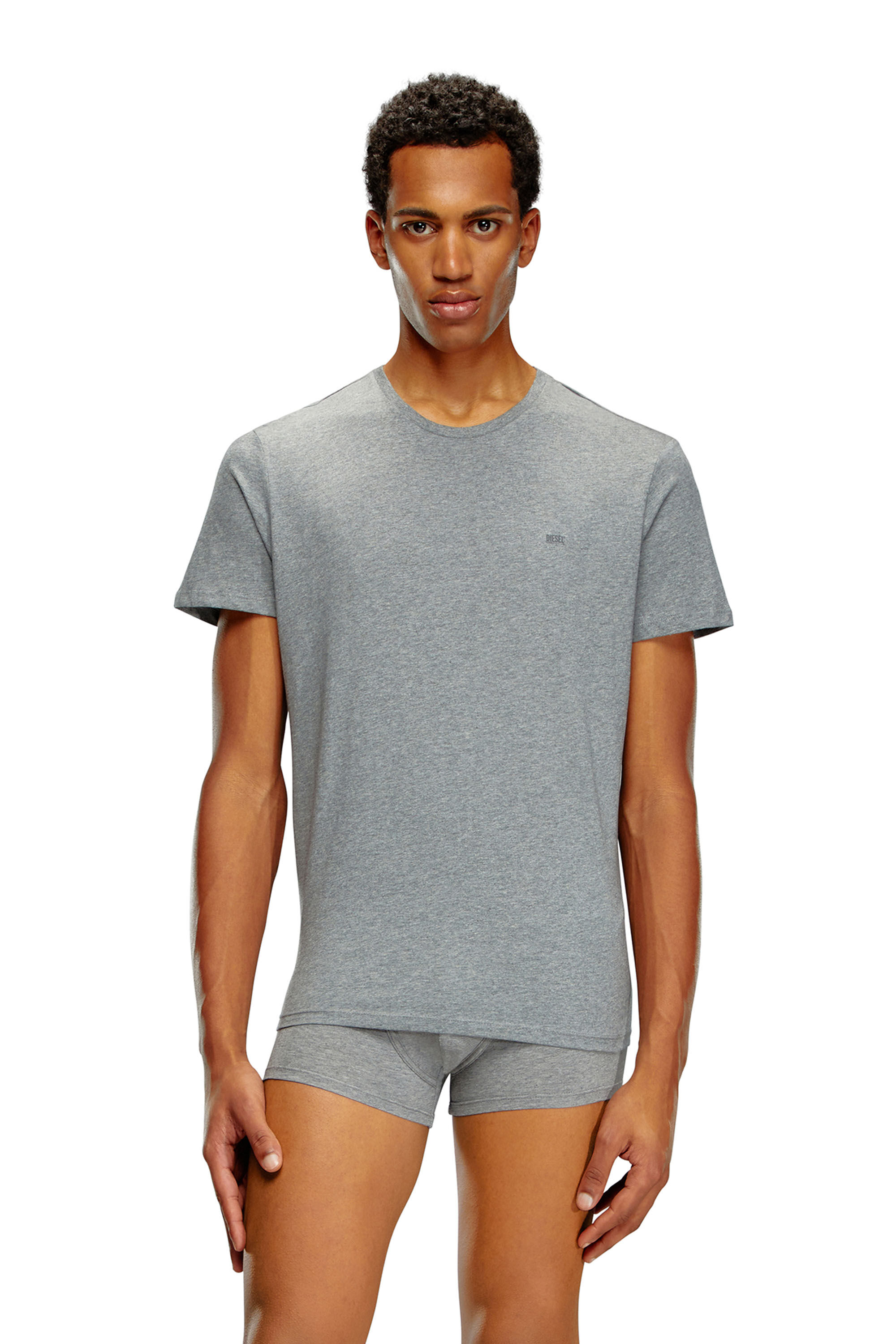 Diesel - UMTEE-JAKETHREEPACK, Lot de trois T-shirts à col rond Homme in Polychrome - 3