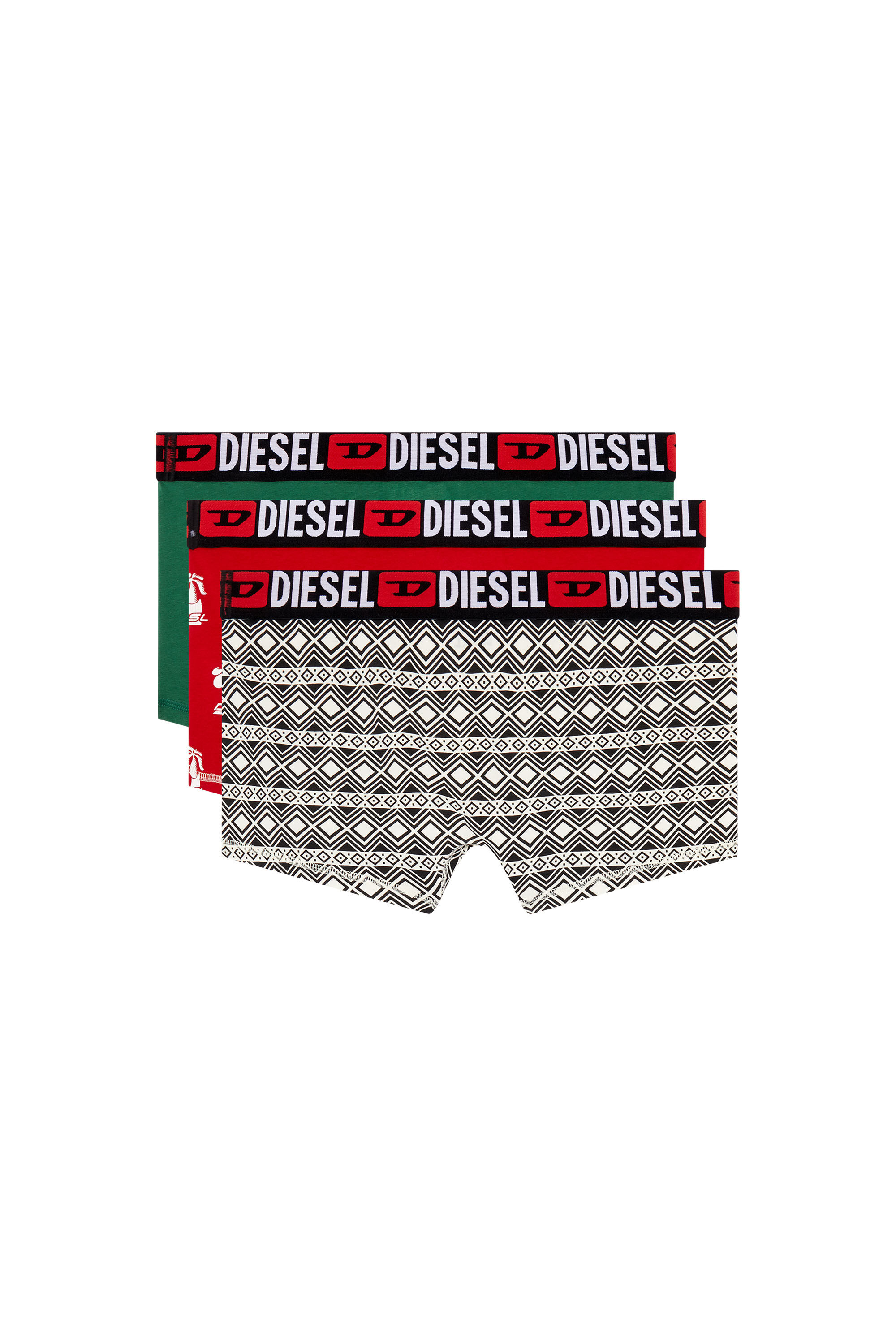 Diesel - UMBX-DAMIENTHREEPACK, Noir/Rouge - Image 2