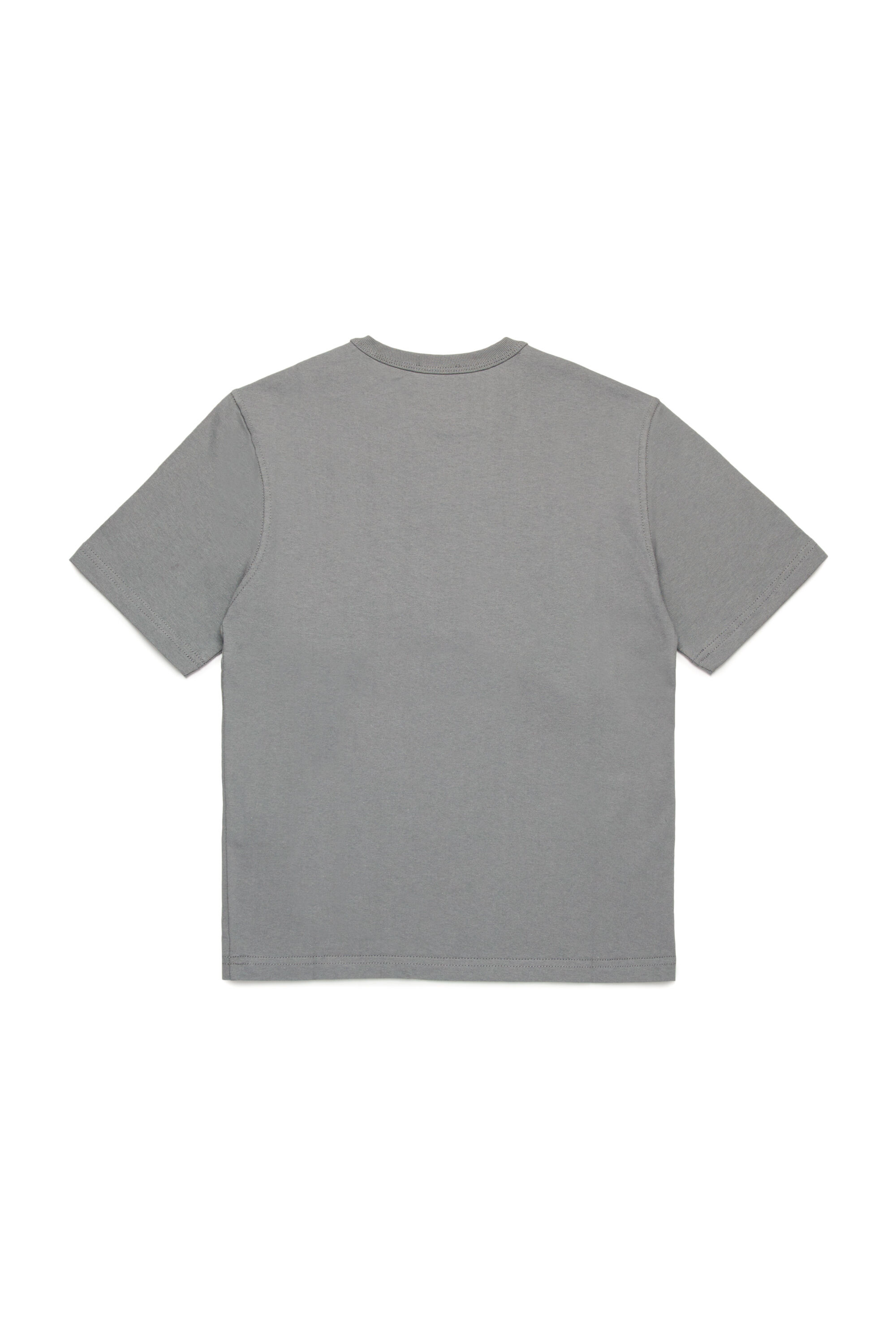 Diesel - TWASHN OVER, Male's T-shirt with collegiate DSL78 logo in Grey - 2