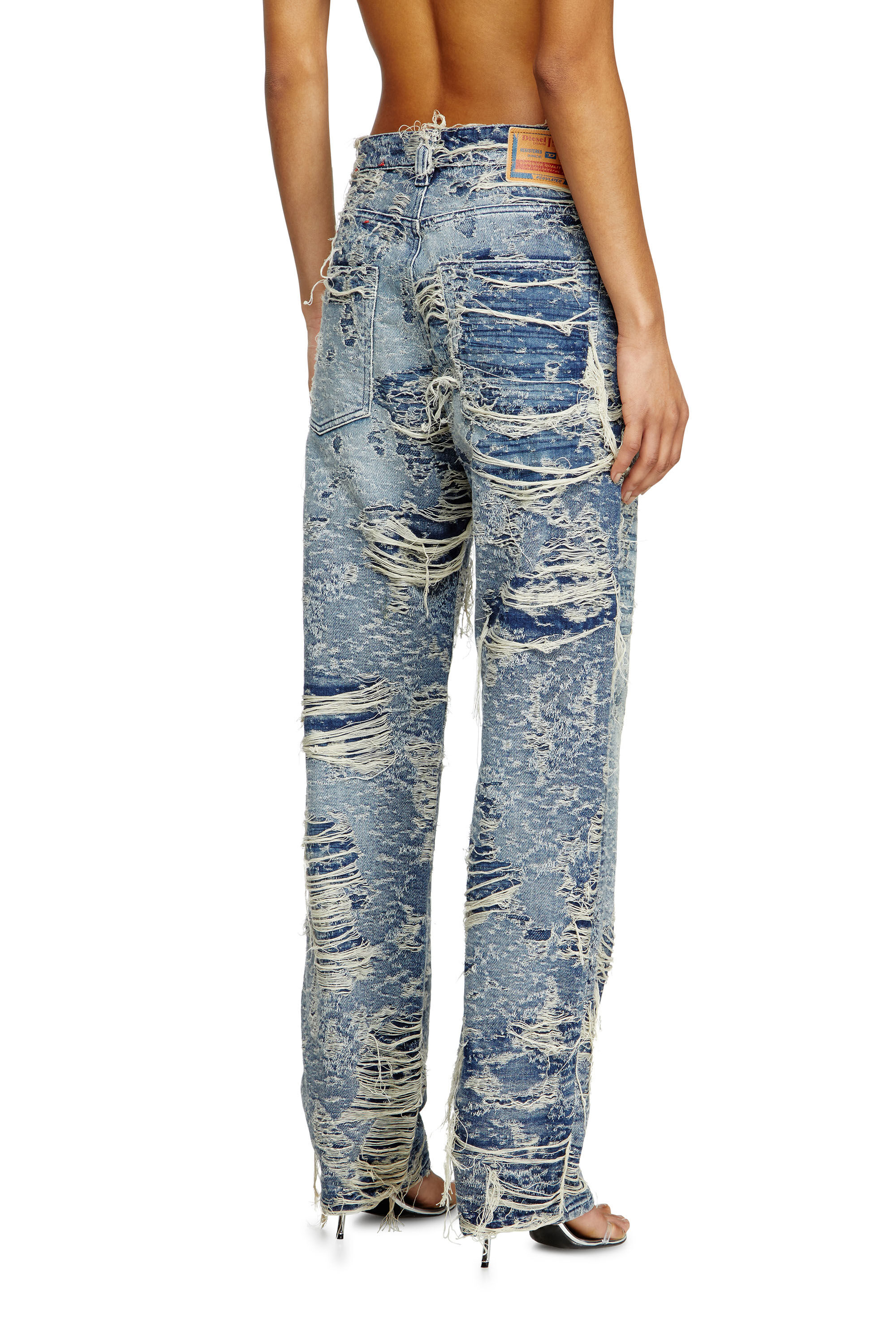 Diesel - Female's Regular Jeans 1988 D-Ark 09M04, Medium Blue - 4