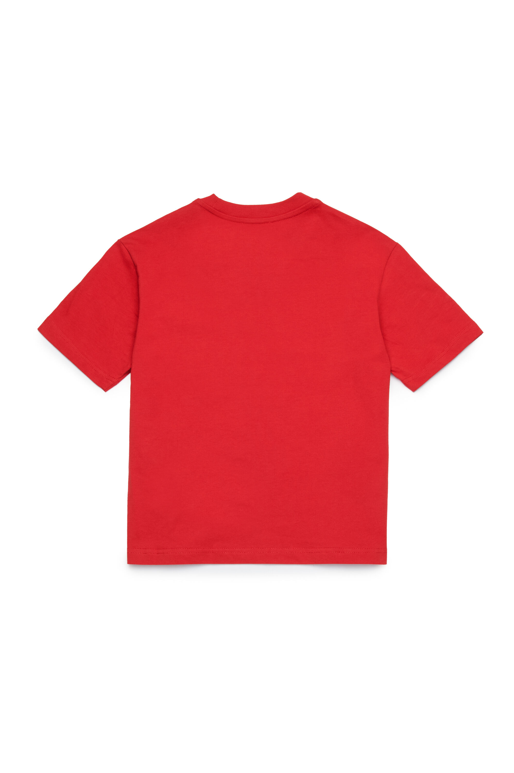 Diesel - TJUSTE16 OVER, T-shirt avec logo aquarelle Homme in Rouge - 2