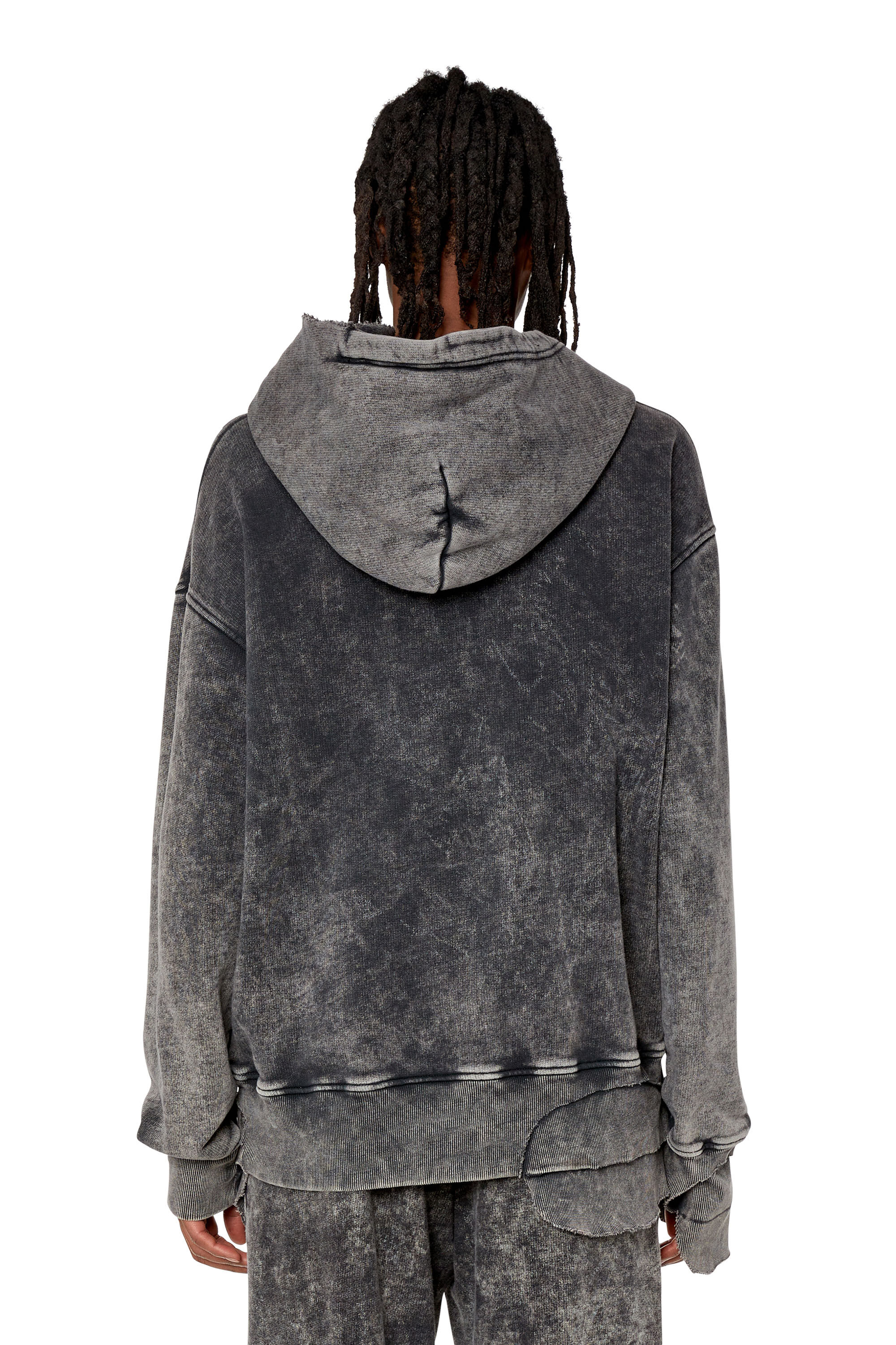 Diesel top hoodie black