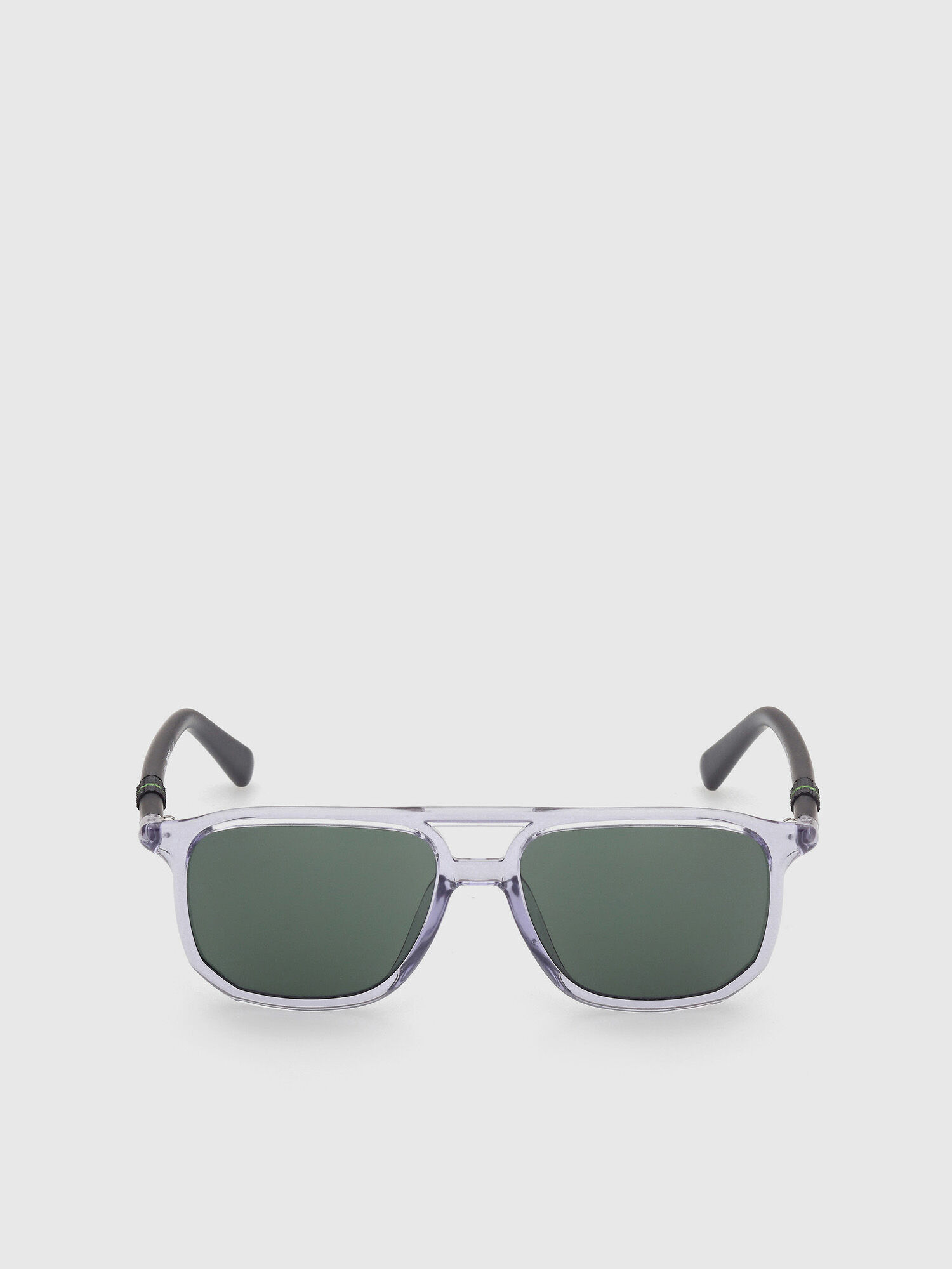 Diesel - DL0332, Male's Navigator sunglasses with double bridge in Grey - 1