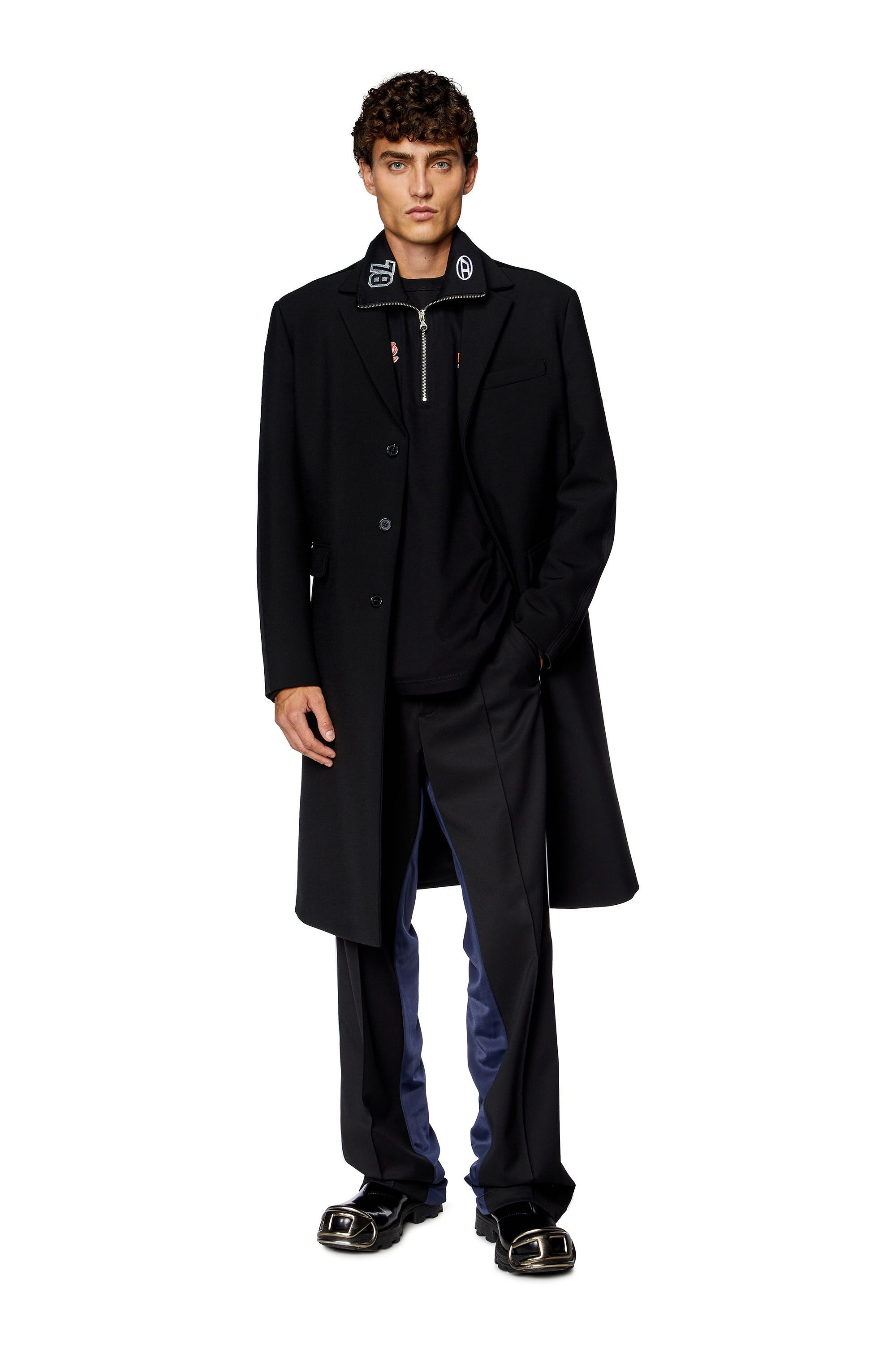 Diesel trench coat mens clearance