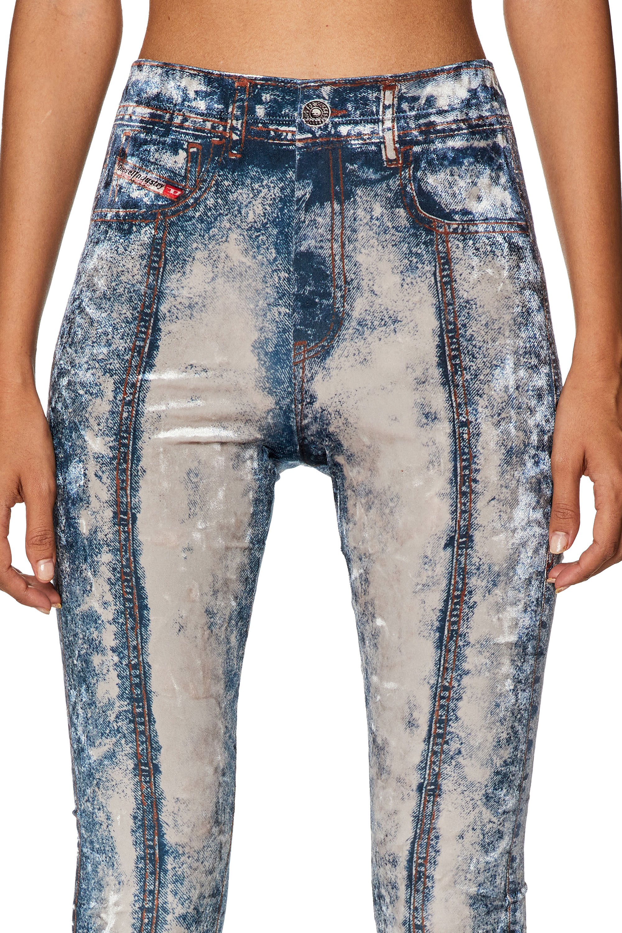 Legging denim femme online
