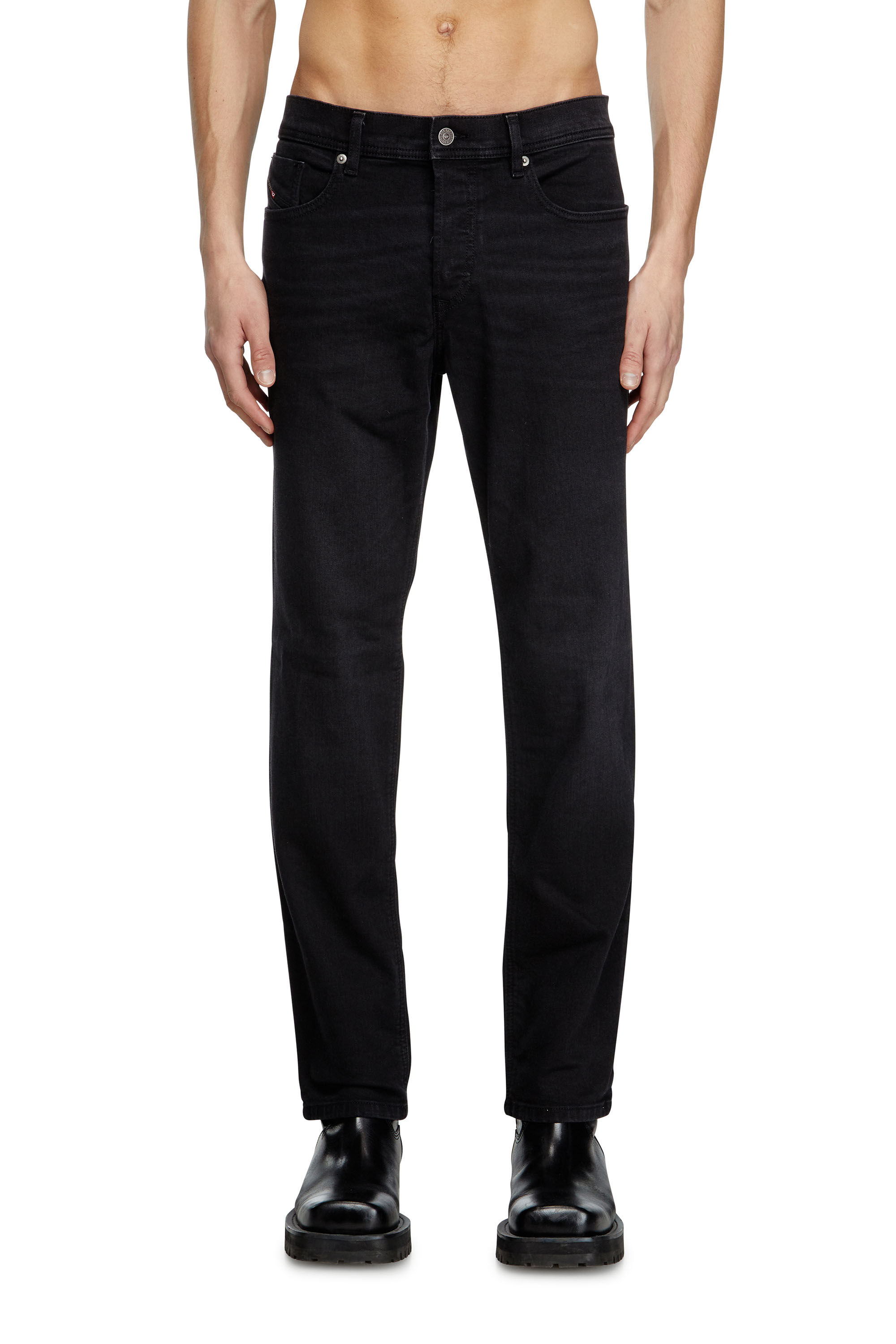 Diesel - Regular Jeans 2023 D-Finitive 0KIAJ Homme, Noir/Gris foncé - Image 3