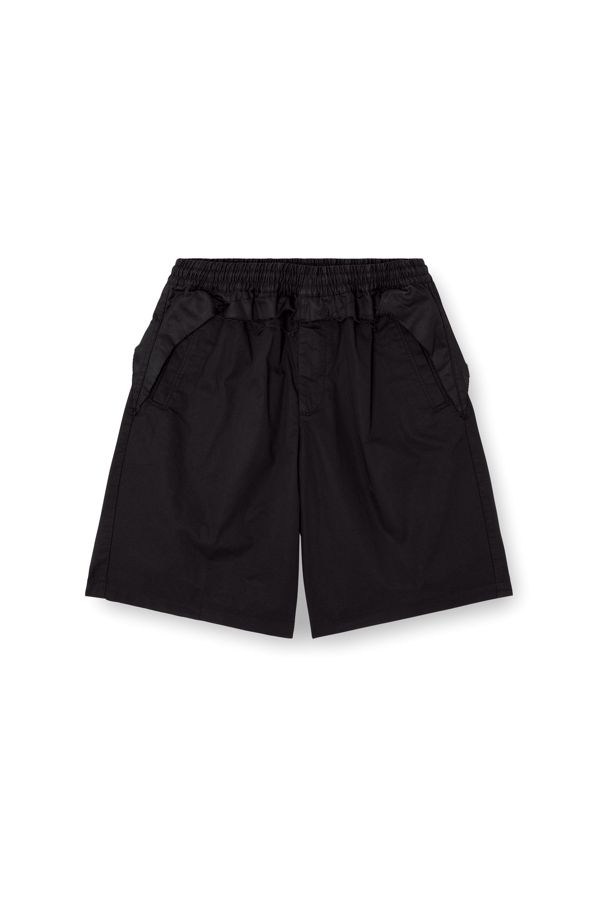 Diesel - P-GUSTAF-SHORT, Short cargo Homme in Noir - 2
