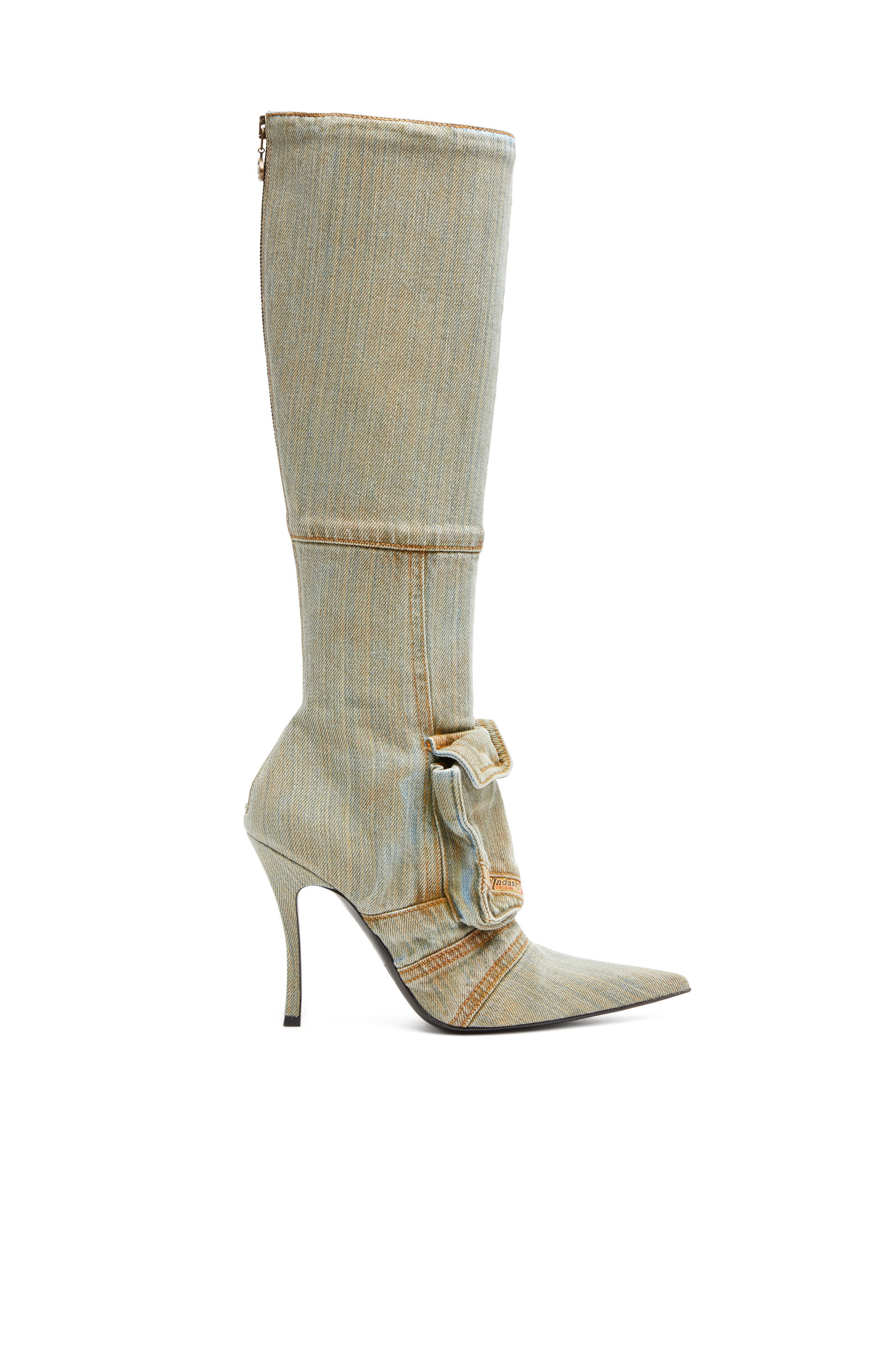 Women s D Venus Pocket Hbt Boots Knee high boots in streaky
