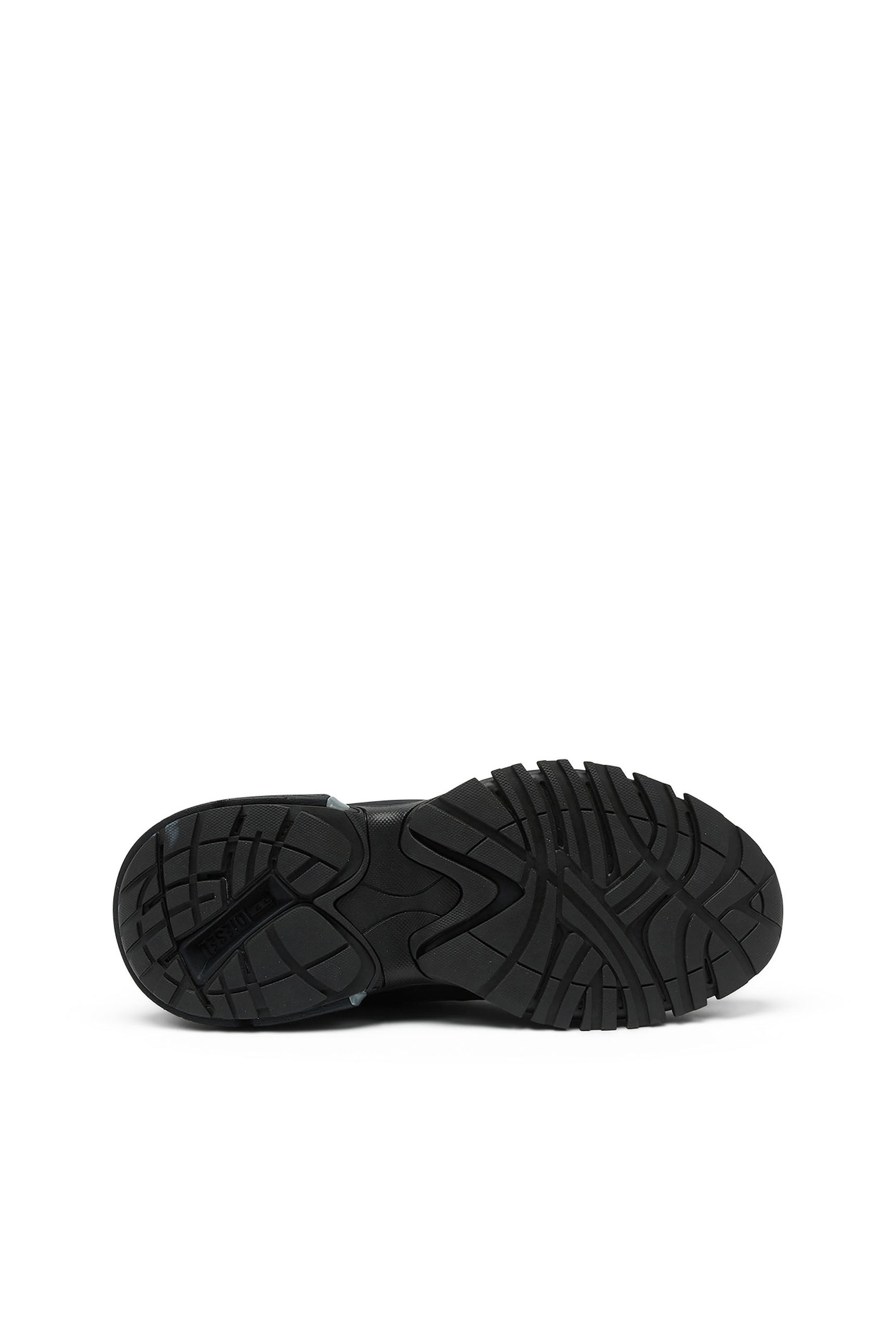 Diesel - S-SERENDIPITY PRO-X1, Male's S-Serendipity-Monochrome sneakers in mesh and PU in Black - 5