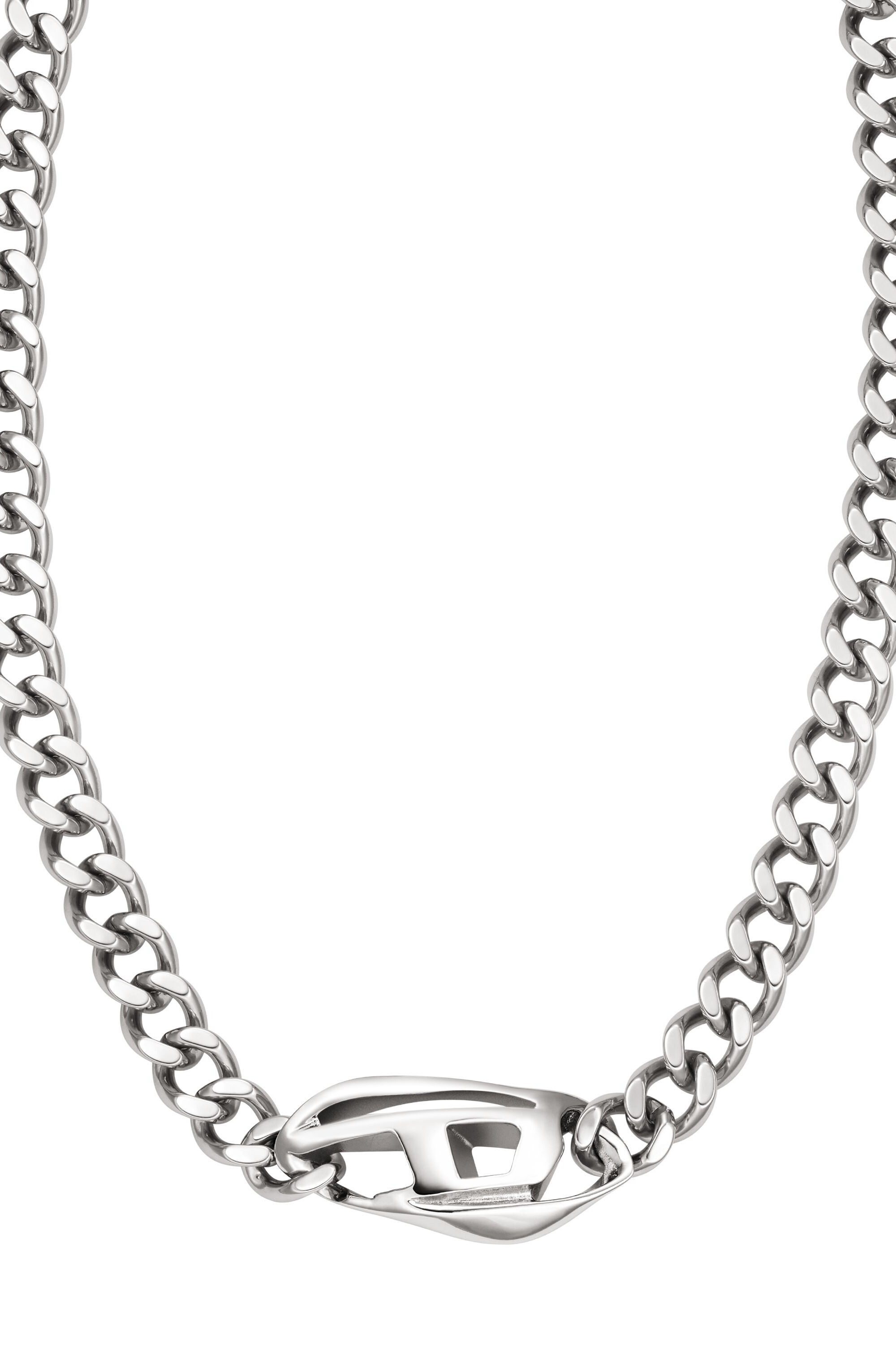 期間限定・お買い得商品: |産地直送 Women's Diesel | Silver | Necklace Chain Steel Stainless アクセサリー
