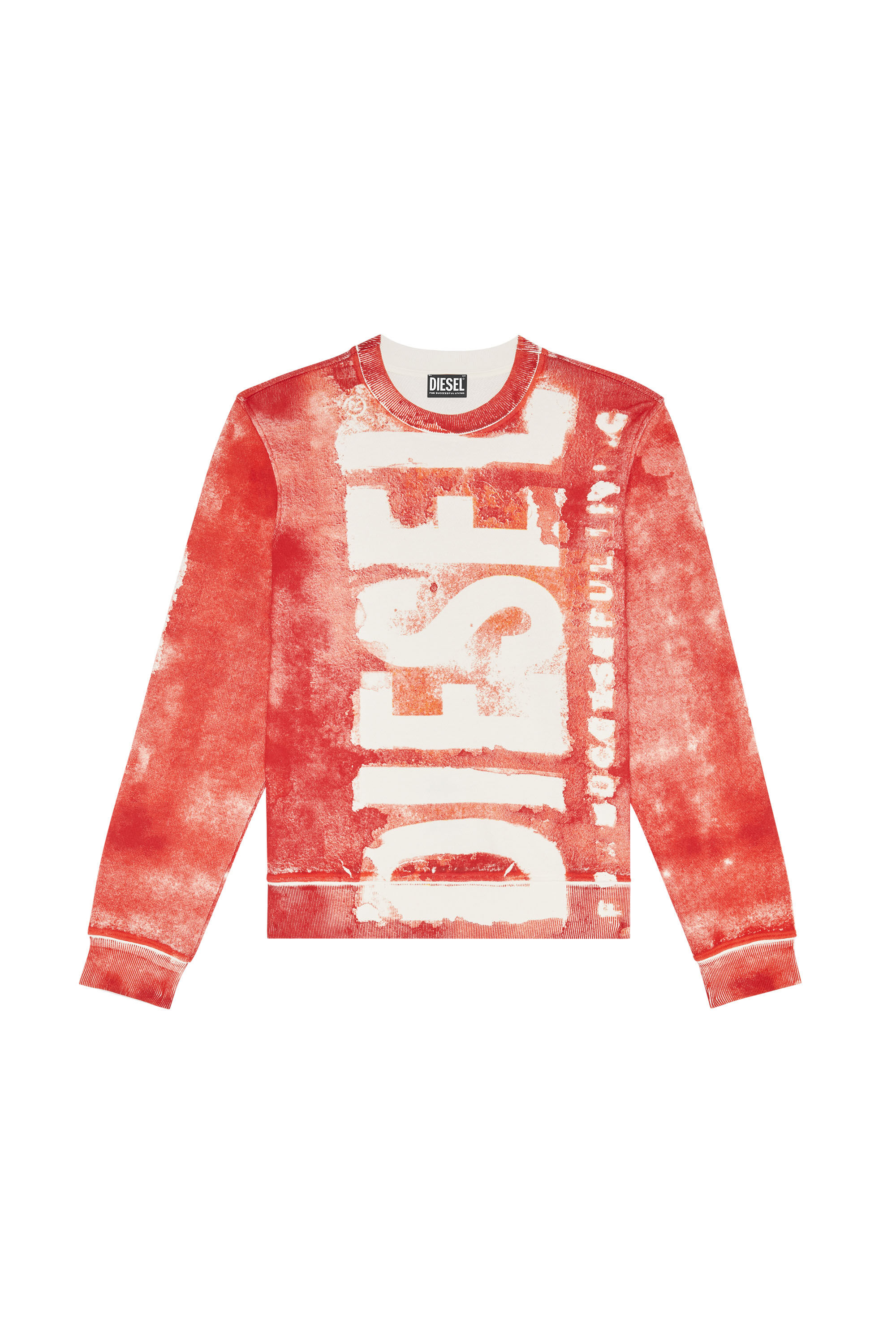 Diesel on sale red sweatshirt