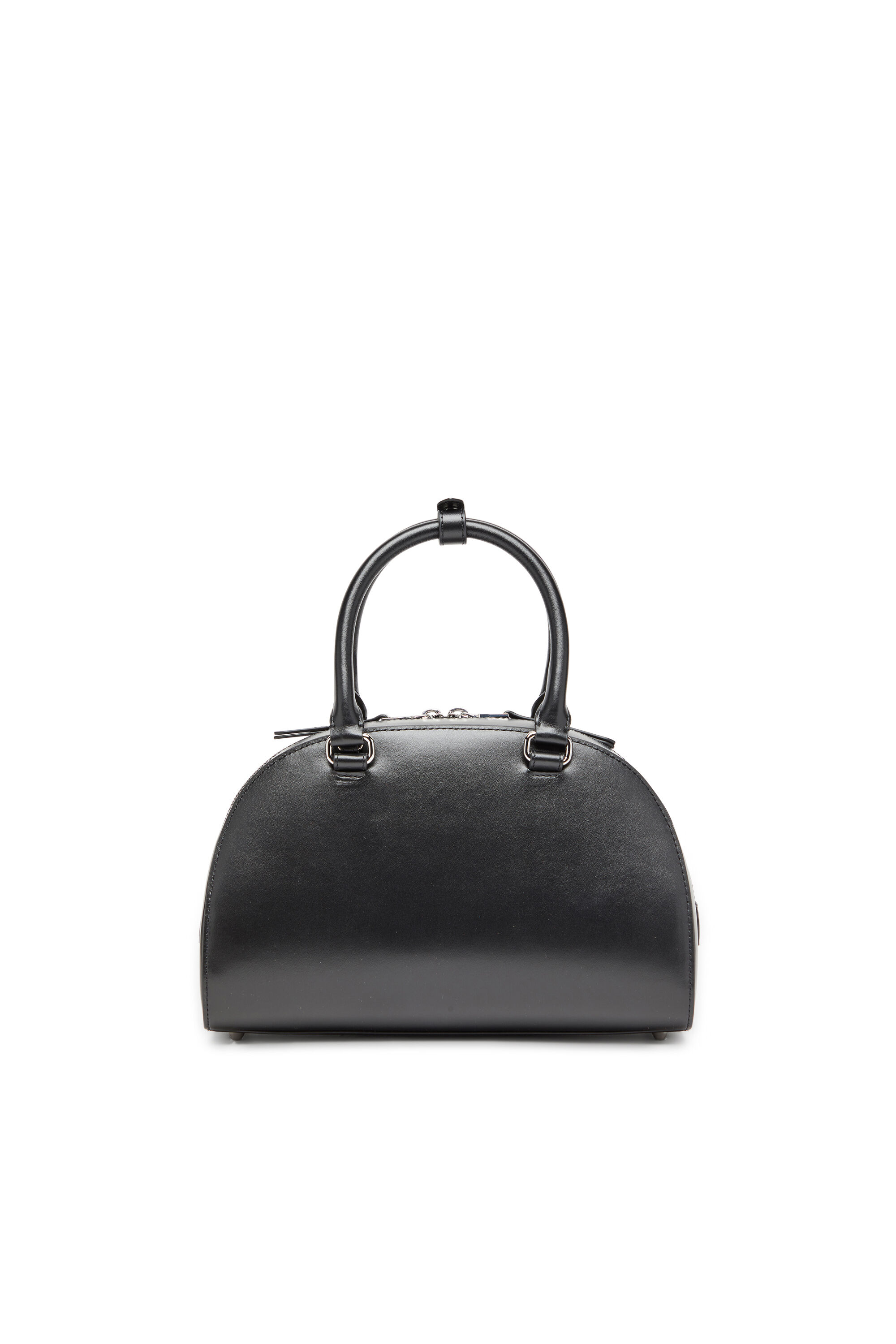 Diesel - 1DR DOME TOP HANDLE, Female's Leather bowling bag in Black - 3