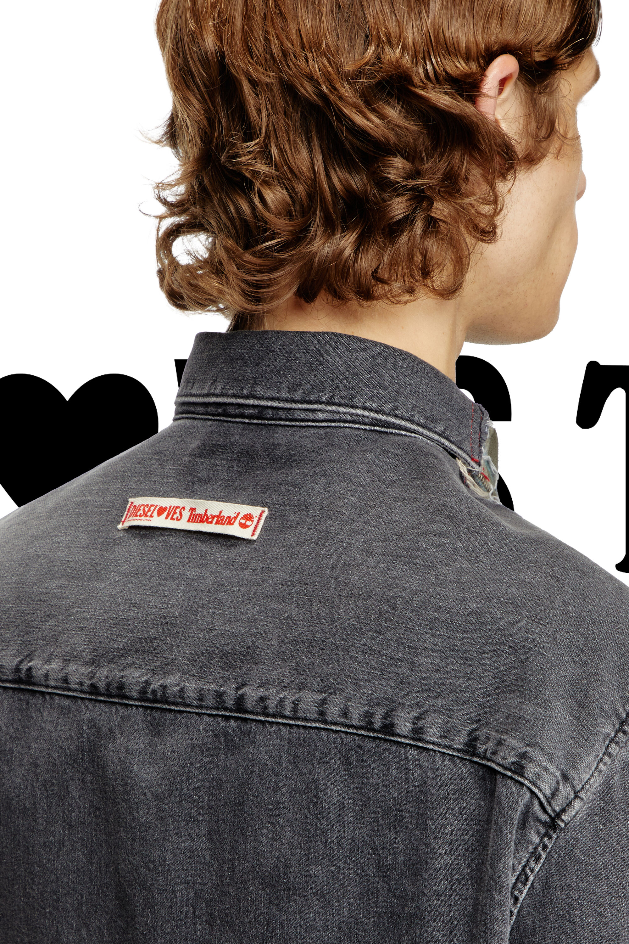 Diesel - Shirt Dieseloves 2B, Chemise à carreaux en denim Mixte in Polychrome - 2