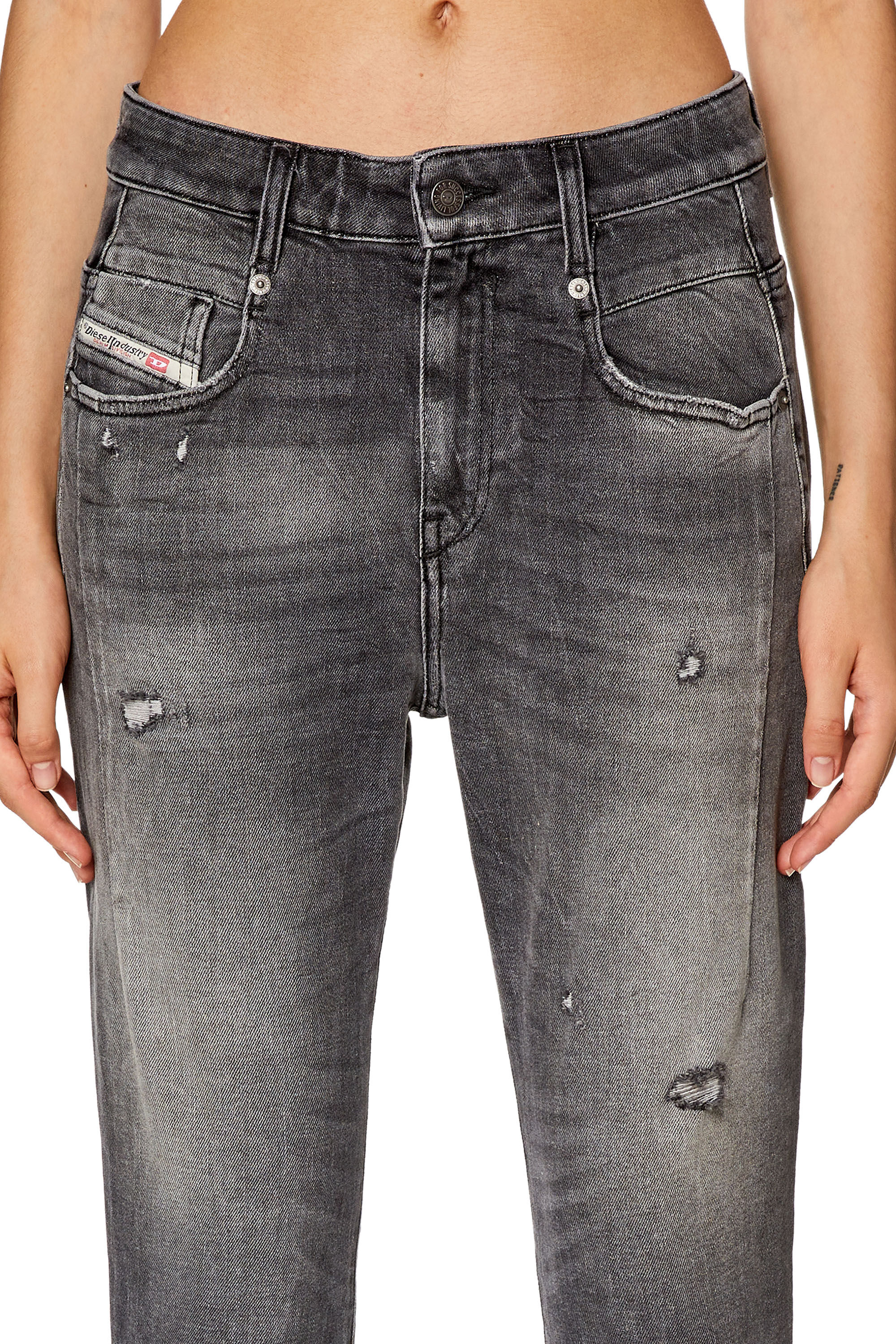 Diesel - Female's Boyfriend Jeans Fayza 09G21, Black/Dark Grey - 4