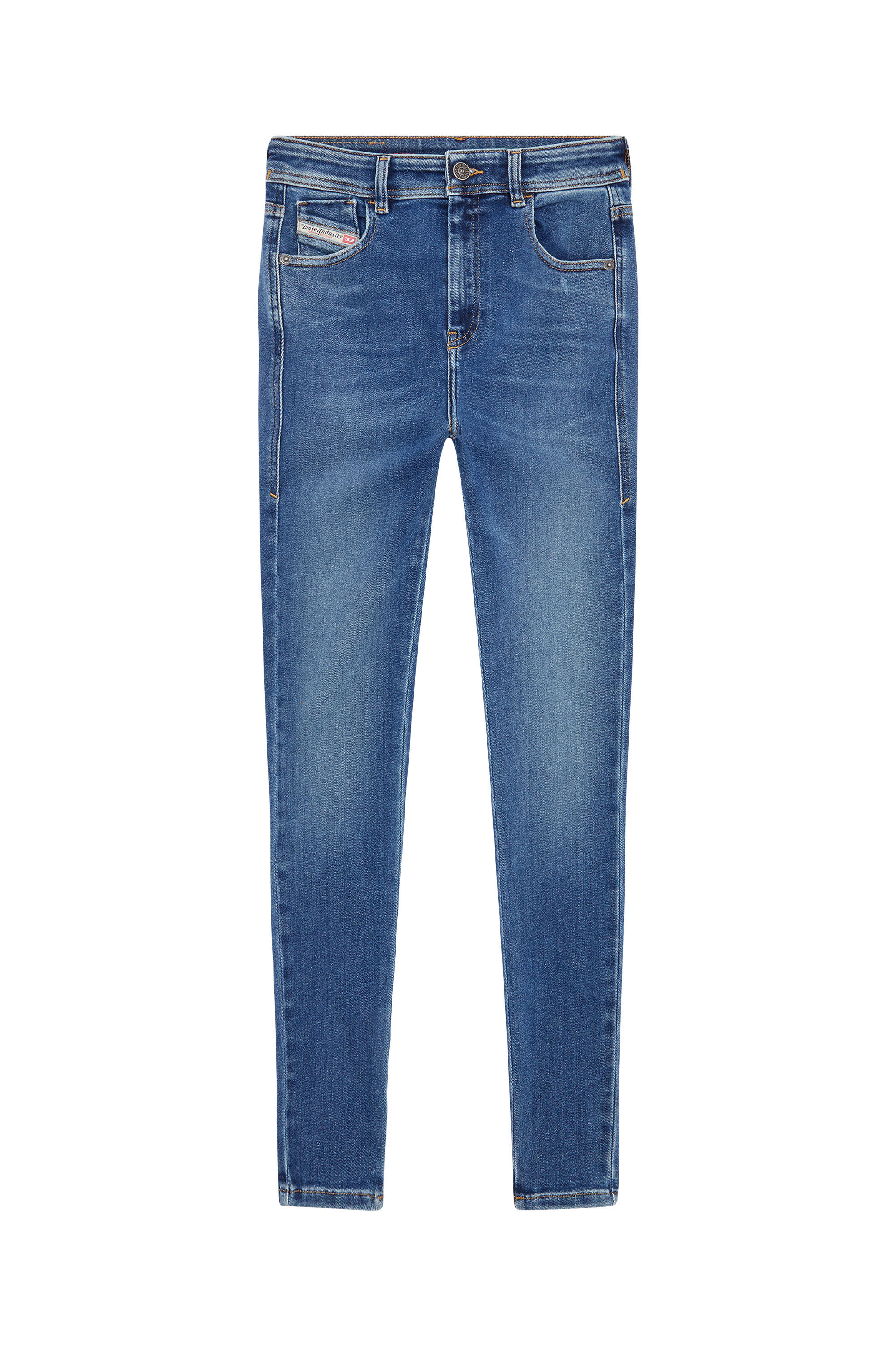 1984 SLANDY-HIGH Woman: Super skinny dark blue Jeans