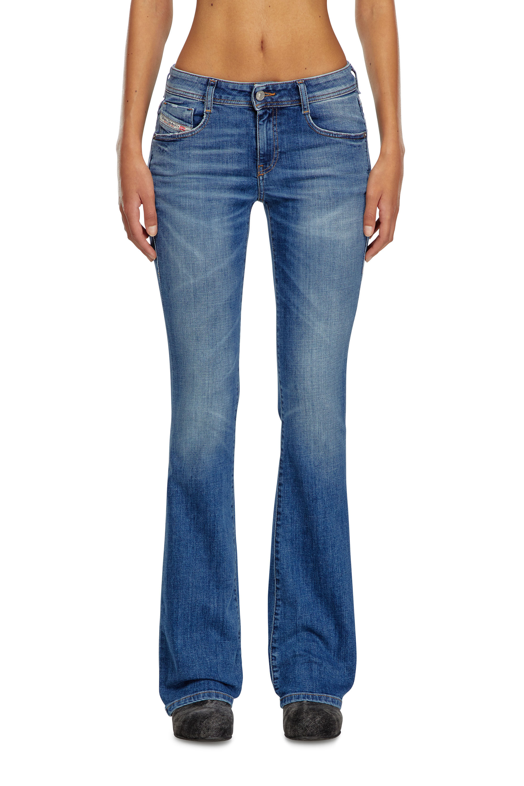 Diesel - Femme Bootcut and Flare Jeans 1969 D-Ebbey 09J33, Bleu moyen - Image 3