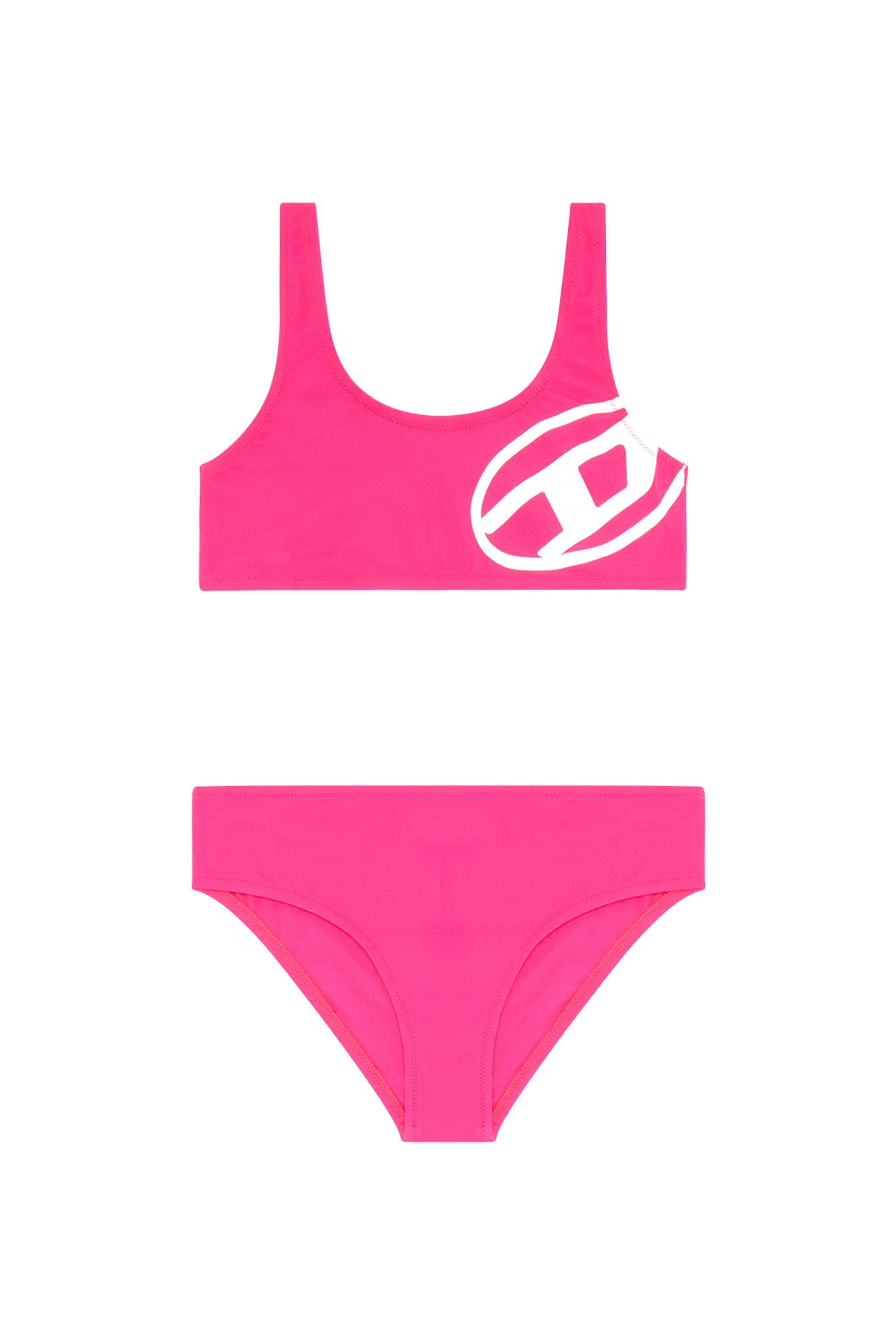 Diesel - MRAMMY, Female's Bikini with Oval D print in Pink - 1