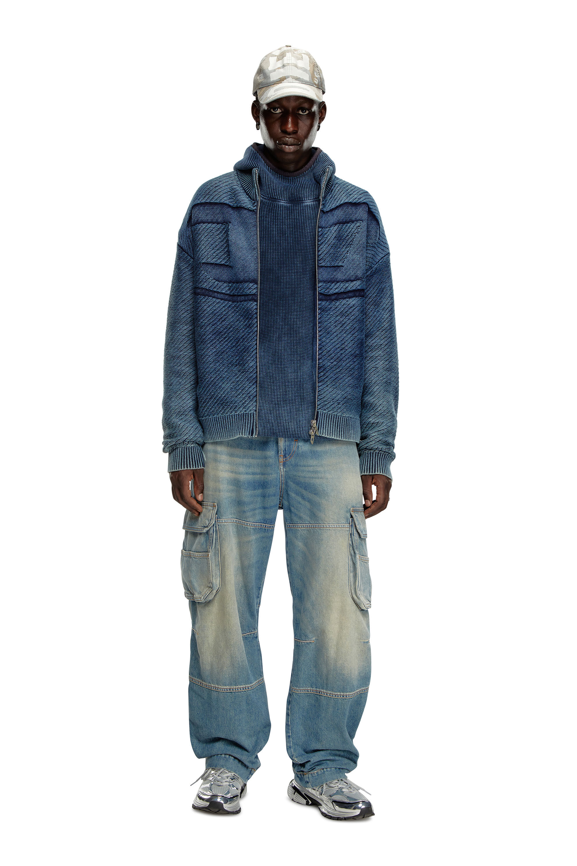 Grey zip up cardigan hotsell
