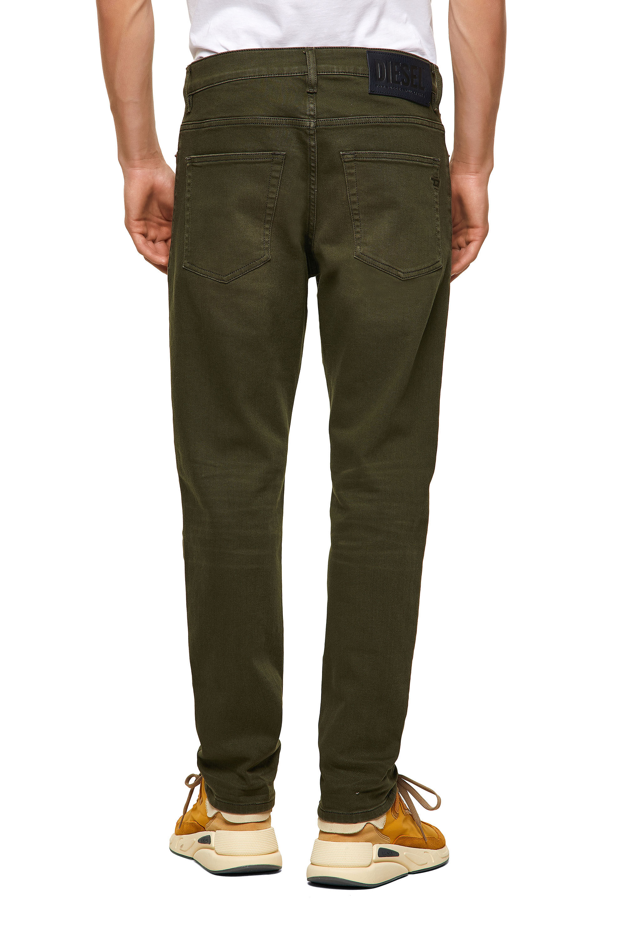 Diesel - 2005 D-FINING 09A32 Tapered Jeans, Dark Green - Image 4
