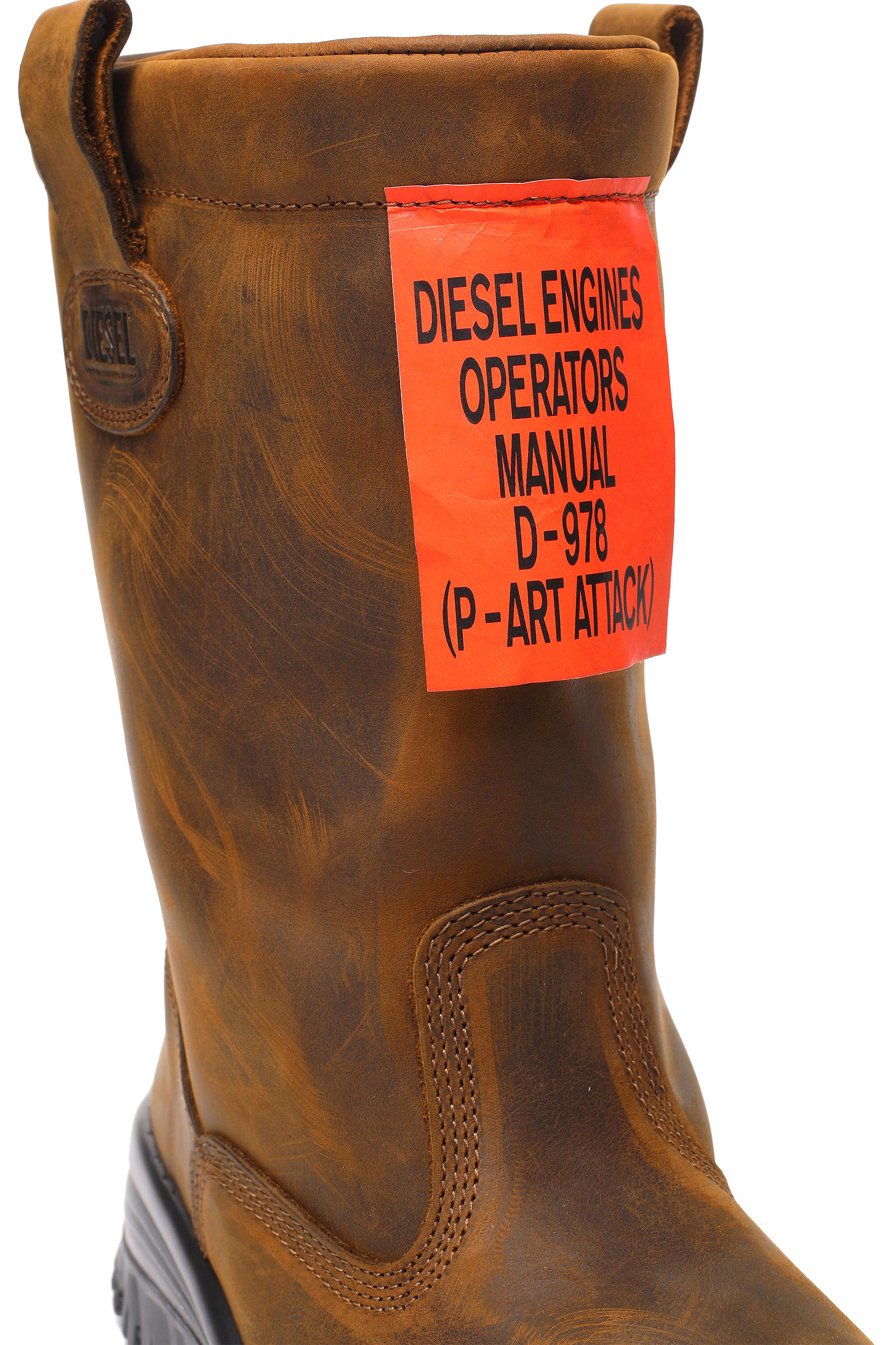 Diesel on shop work boots
