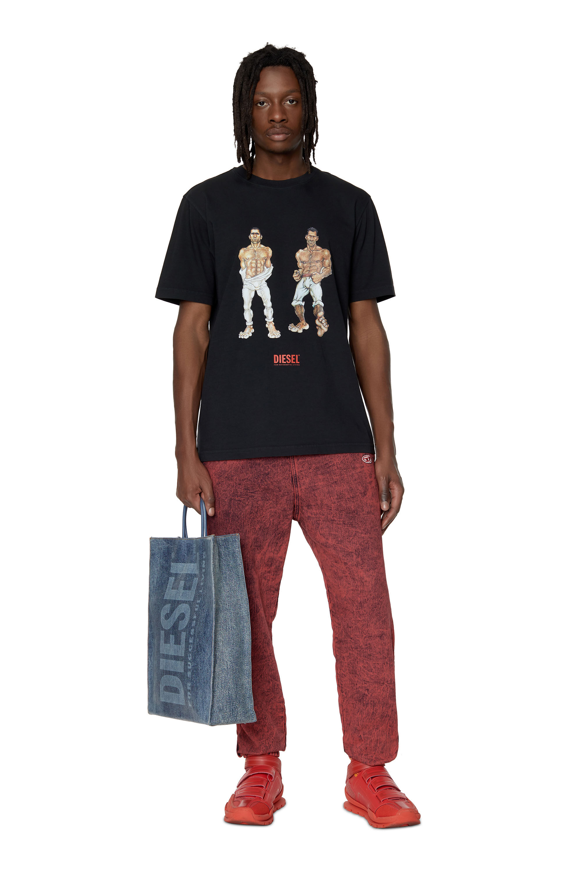 Diesel - PR-T-JUST-P6, Black - Image 1