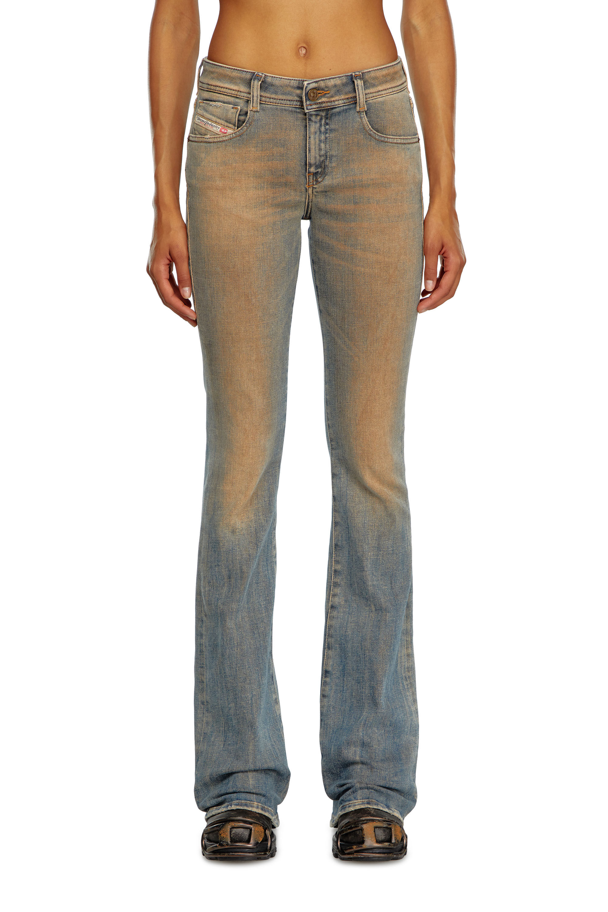 Diesel - Female Bootcut and Flare Jeans 1969 D-Ebbey 09J23, Medium Blue - Image 3