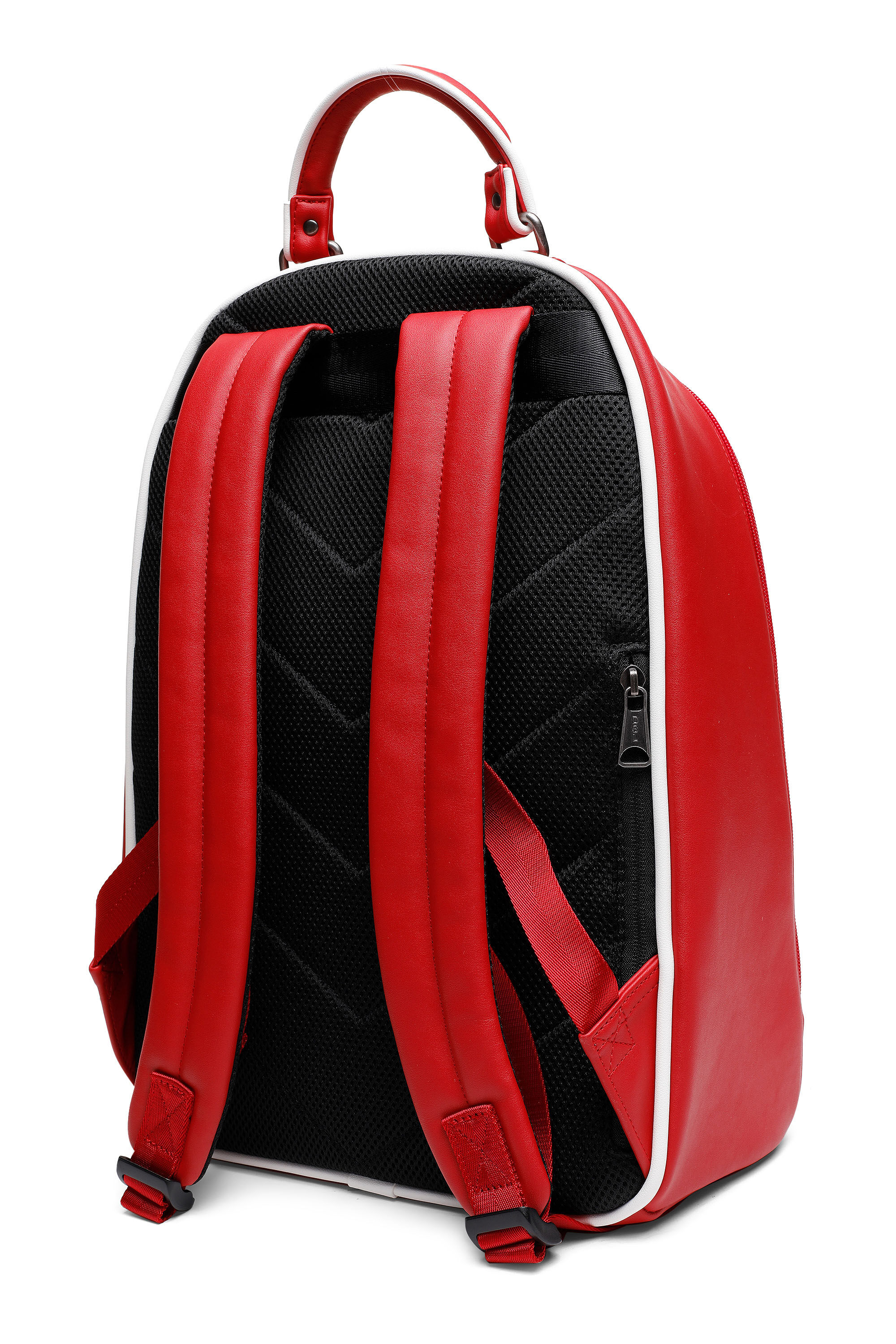 Diesel backpack red hot sale