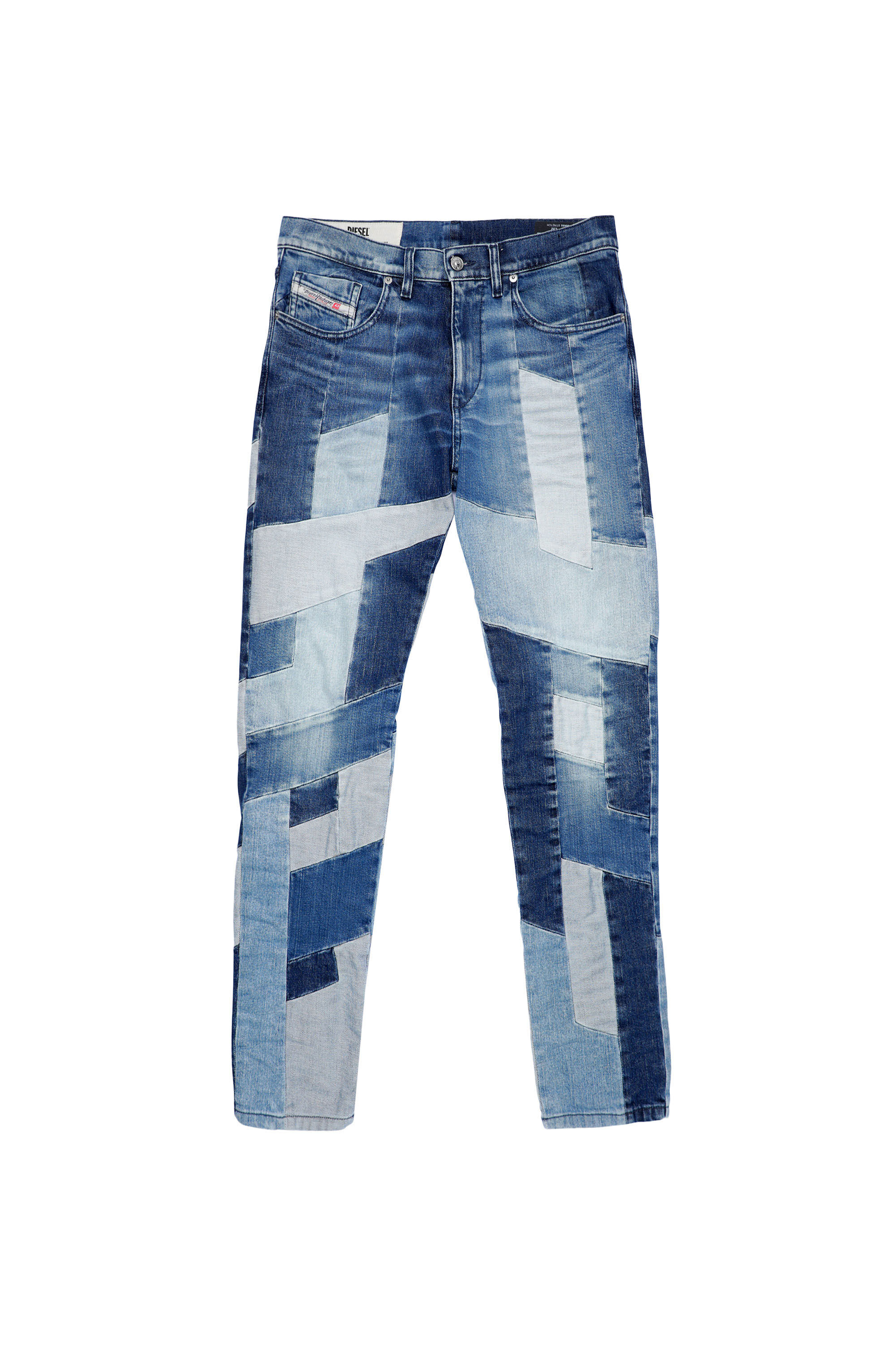 Diesel - 2019 D-STRUKT 09A91 Slim Jeans, Bleu Clair - Image 2