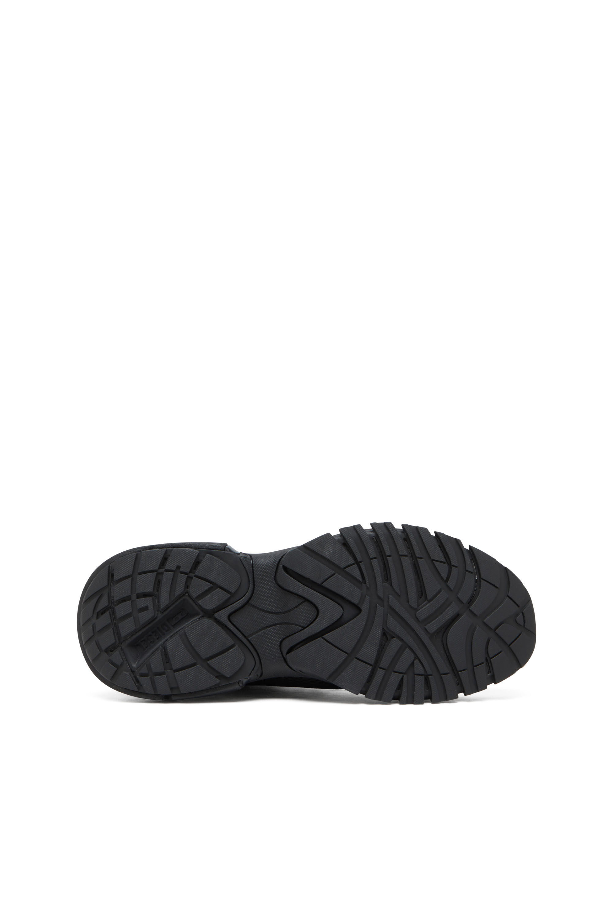 Diesel - S-PRO-V-DENSE LOW W, S-Pro-V-Dense-Sneakers en mesh monochrome avec logo Oval D Femme in Noir - 5