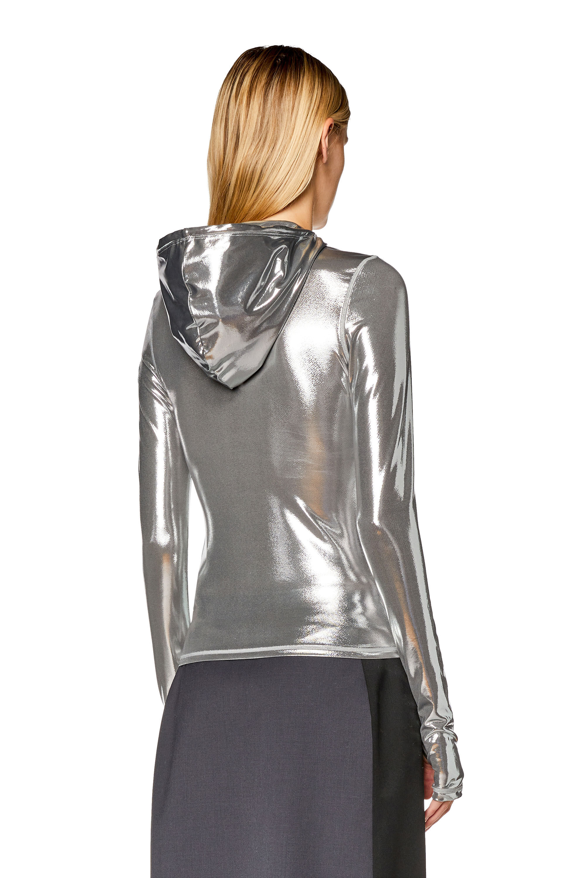 Diesel leather deals hoodie