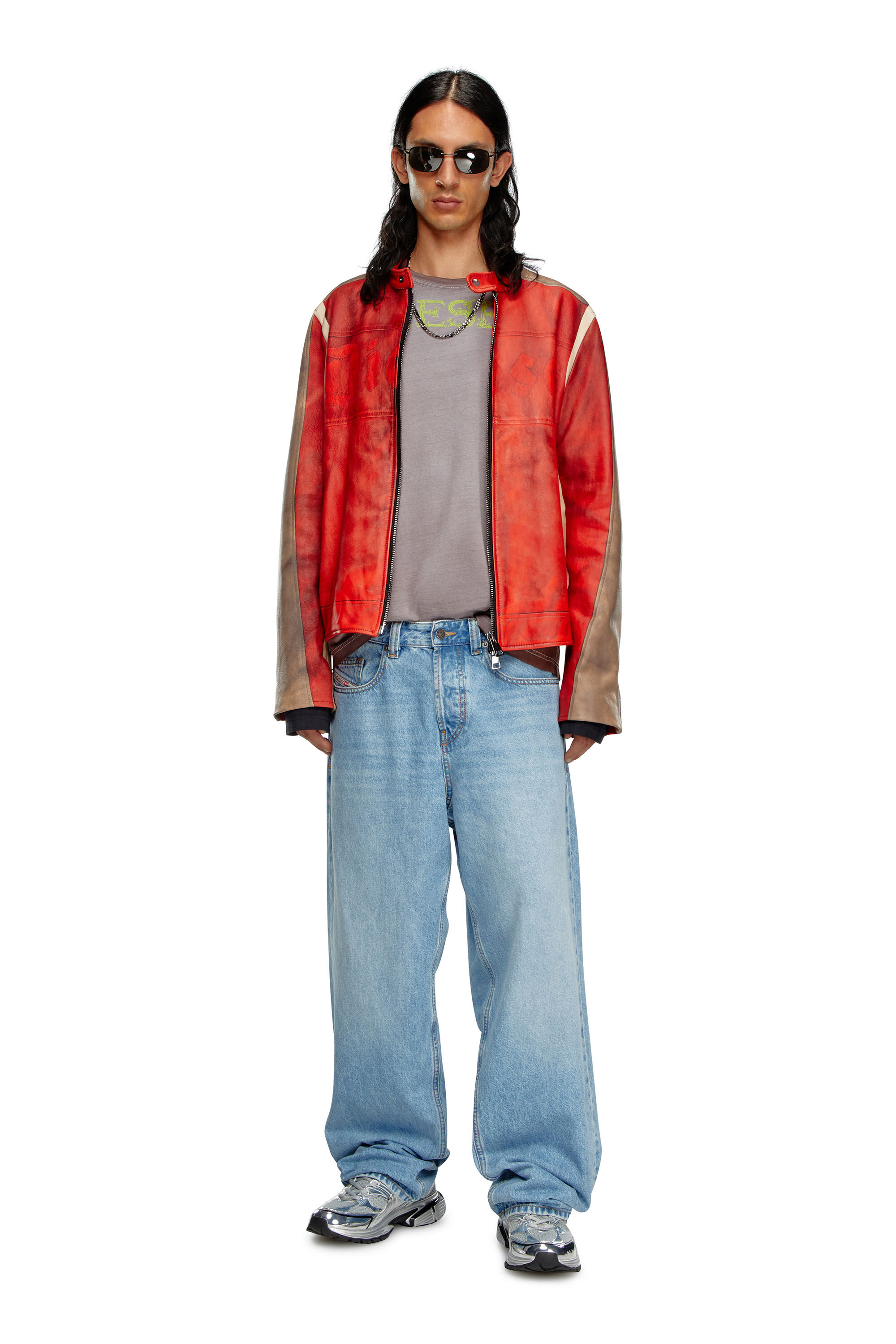 Men's Relaxed Jeans | Light Blue | Diesel 2001 D-Macro