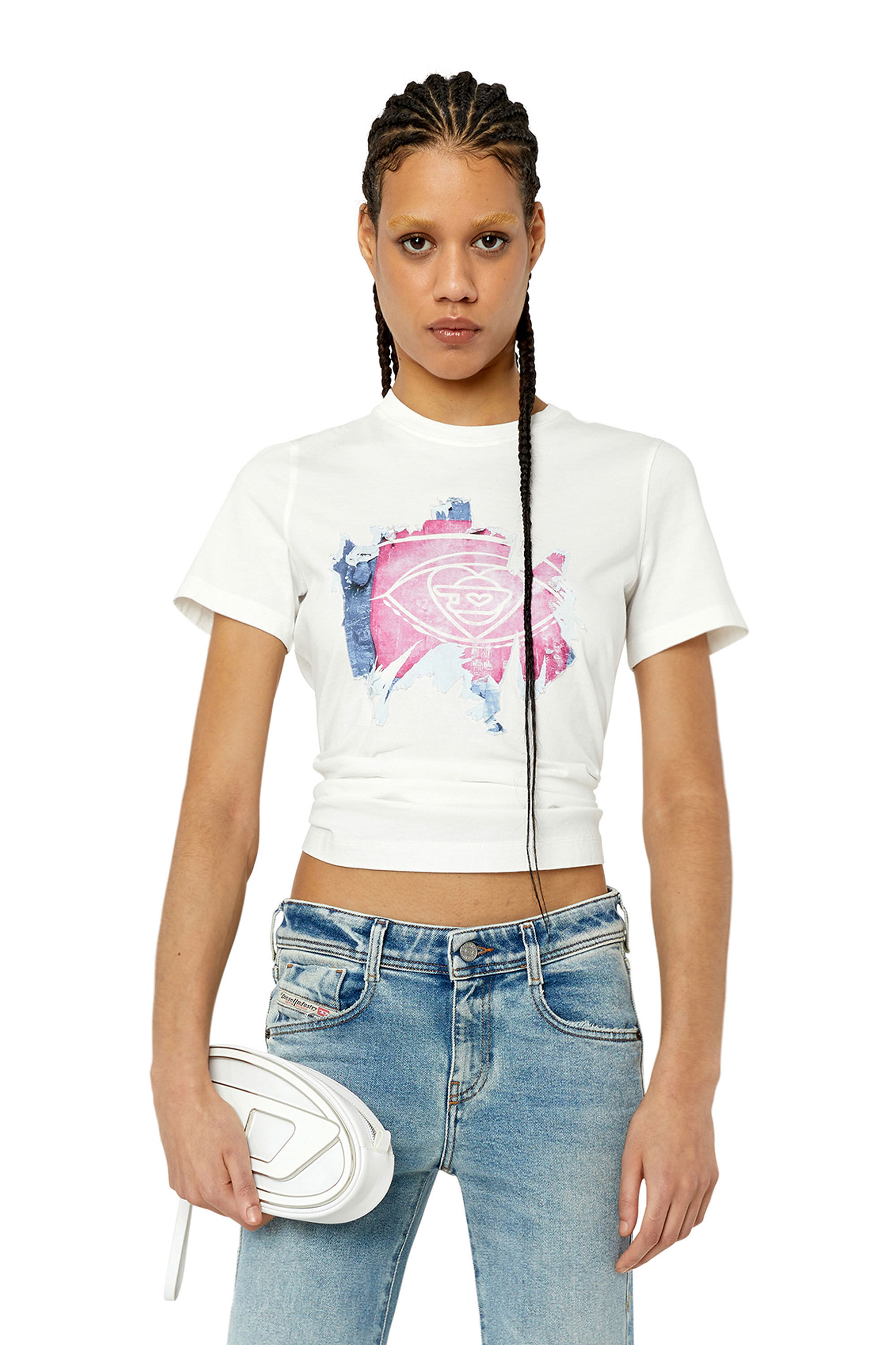 Diesel - T-REGOFF, White - Image 3
