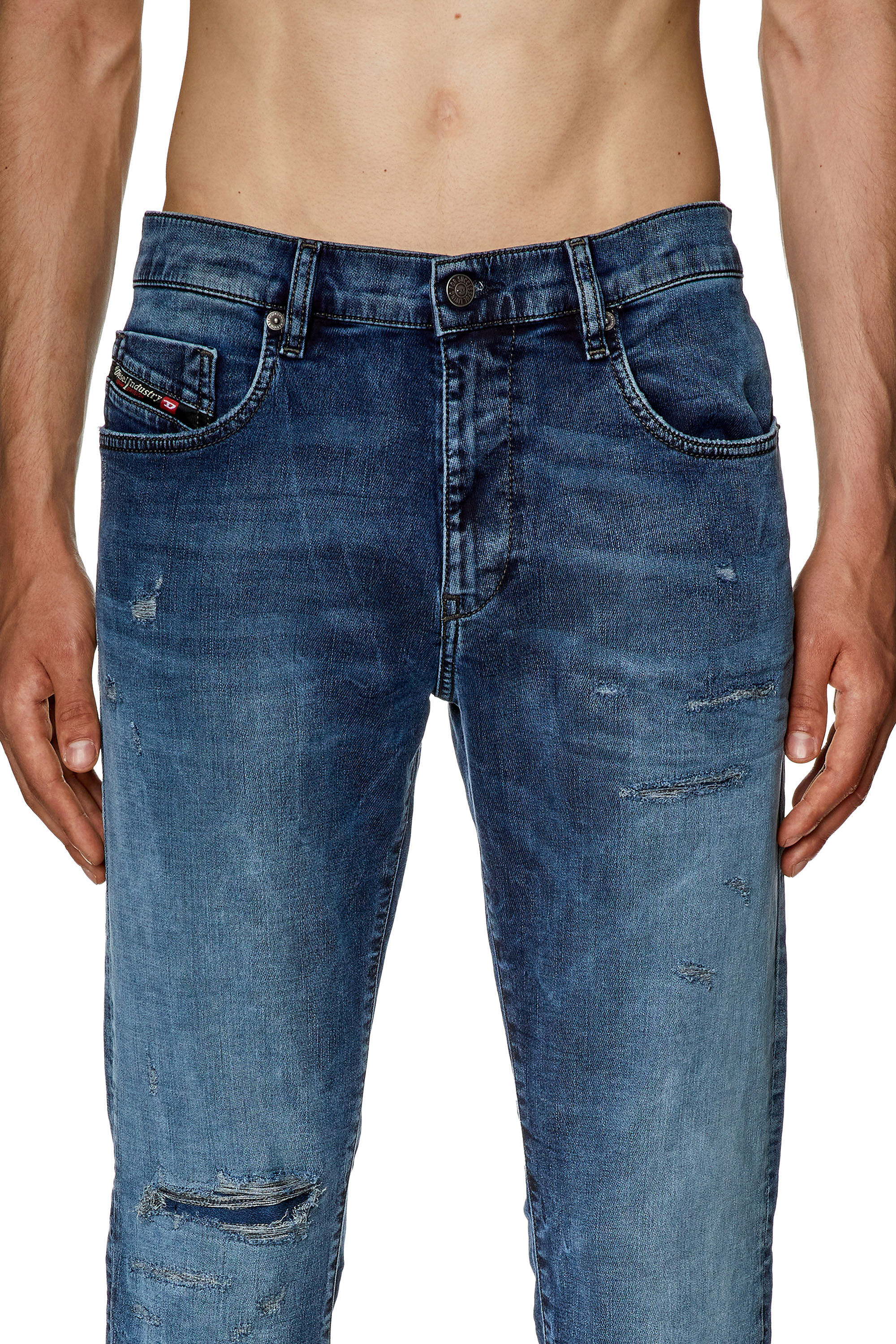 Men s Slim Jeans Dark blue Diesel 2060 D Strukt Joggjeans