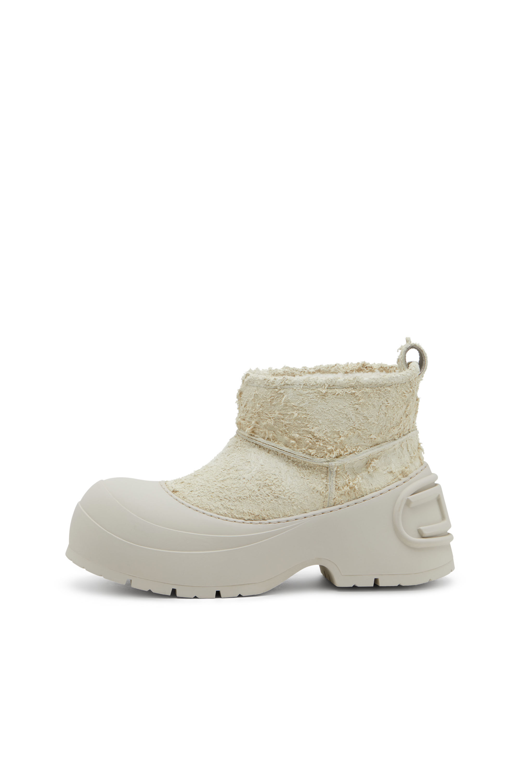 Diesel - D-DONALD MONTONE, Male's D-Donald-Chunky ankle boot with lug sole in White/Grey - 7