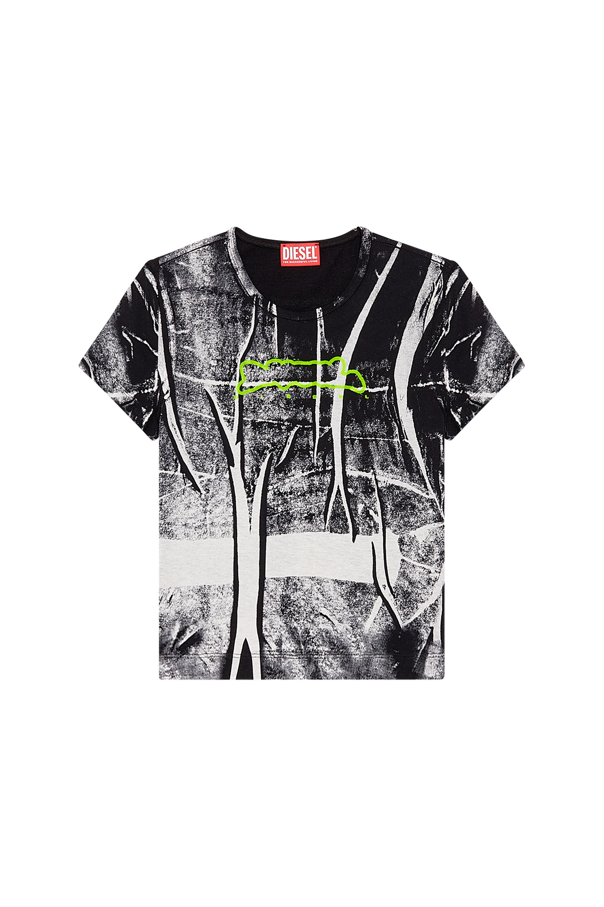 Diesel t deals shirt black