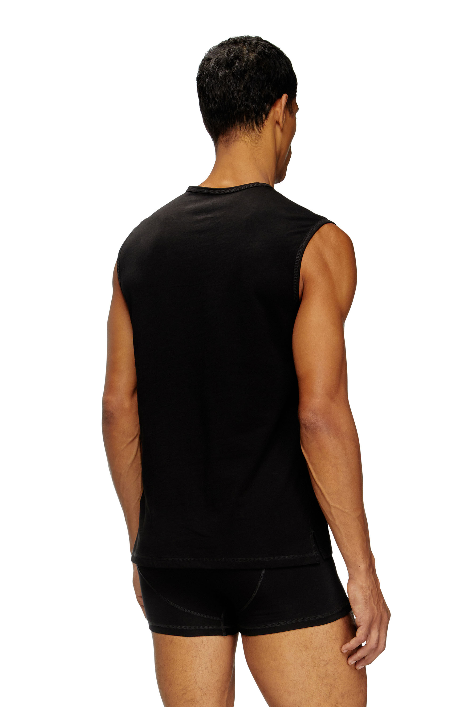 Diesel - TOM-UTLT-2PACK, Lot de 2 débardeurs Homme in Noir - 4