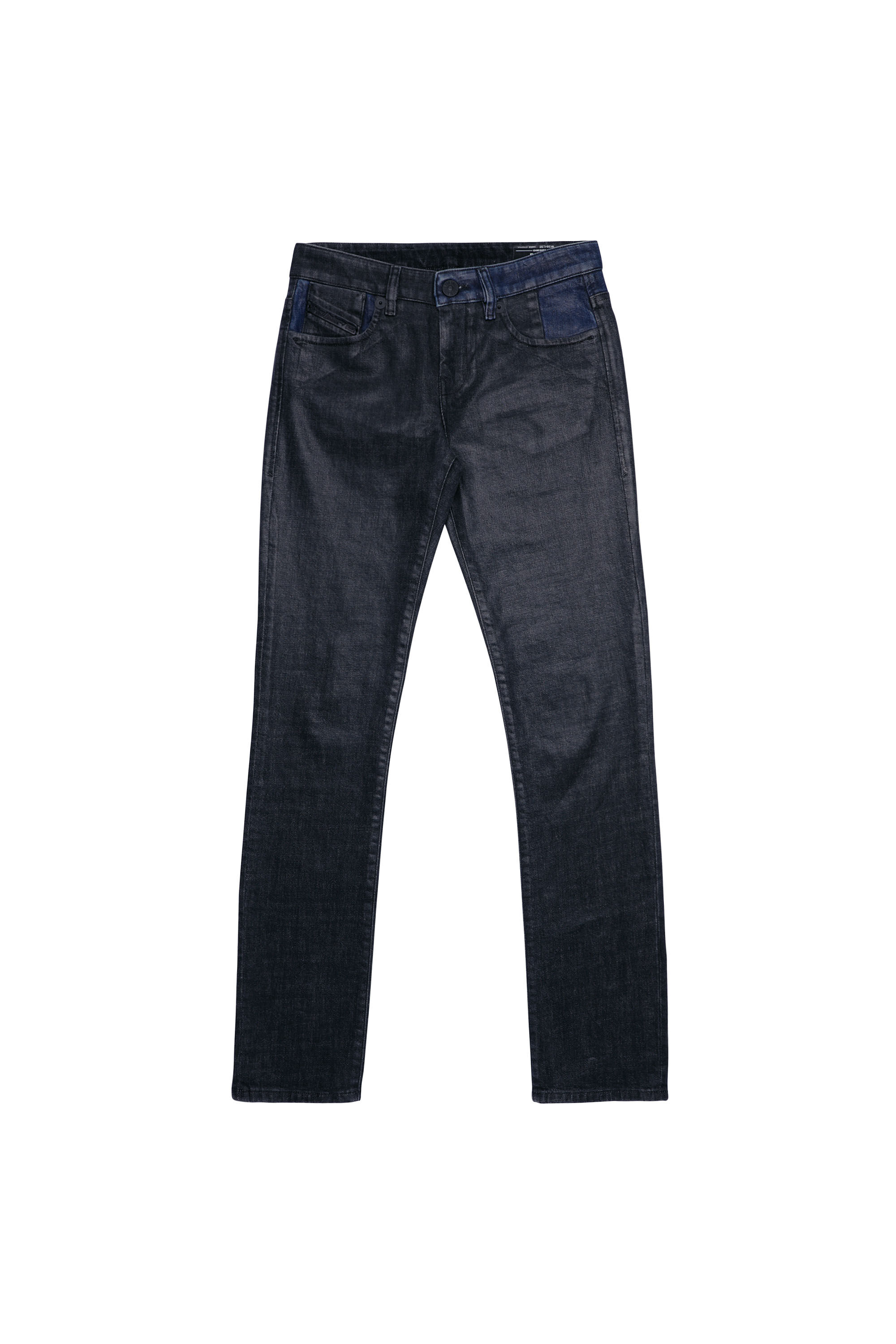 Diesel - D-Lyla 09B59 Straight Jeans, Black/Dark Grey - Image 2