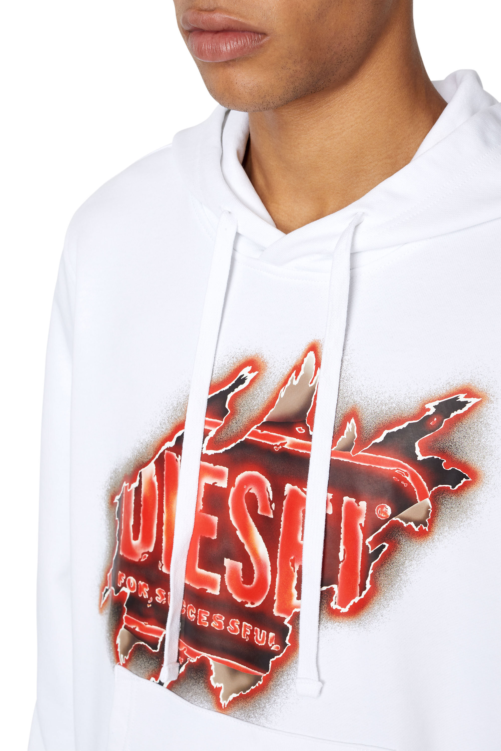 Diesel peel 2025 logo sweatshirt