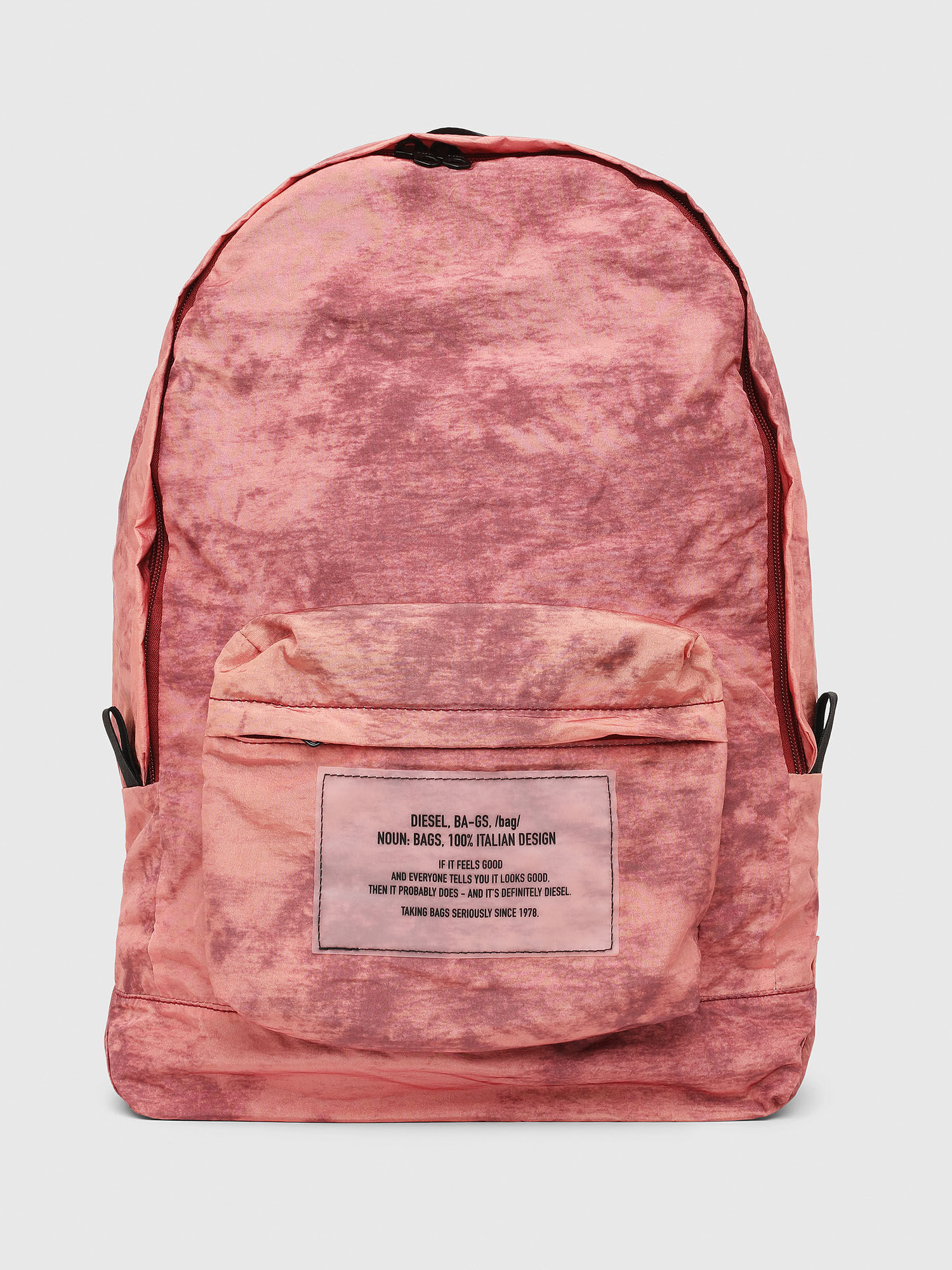Diesel canvas backpack discount