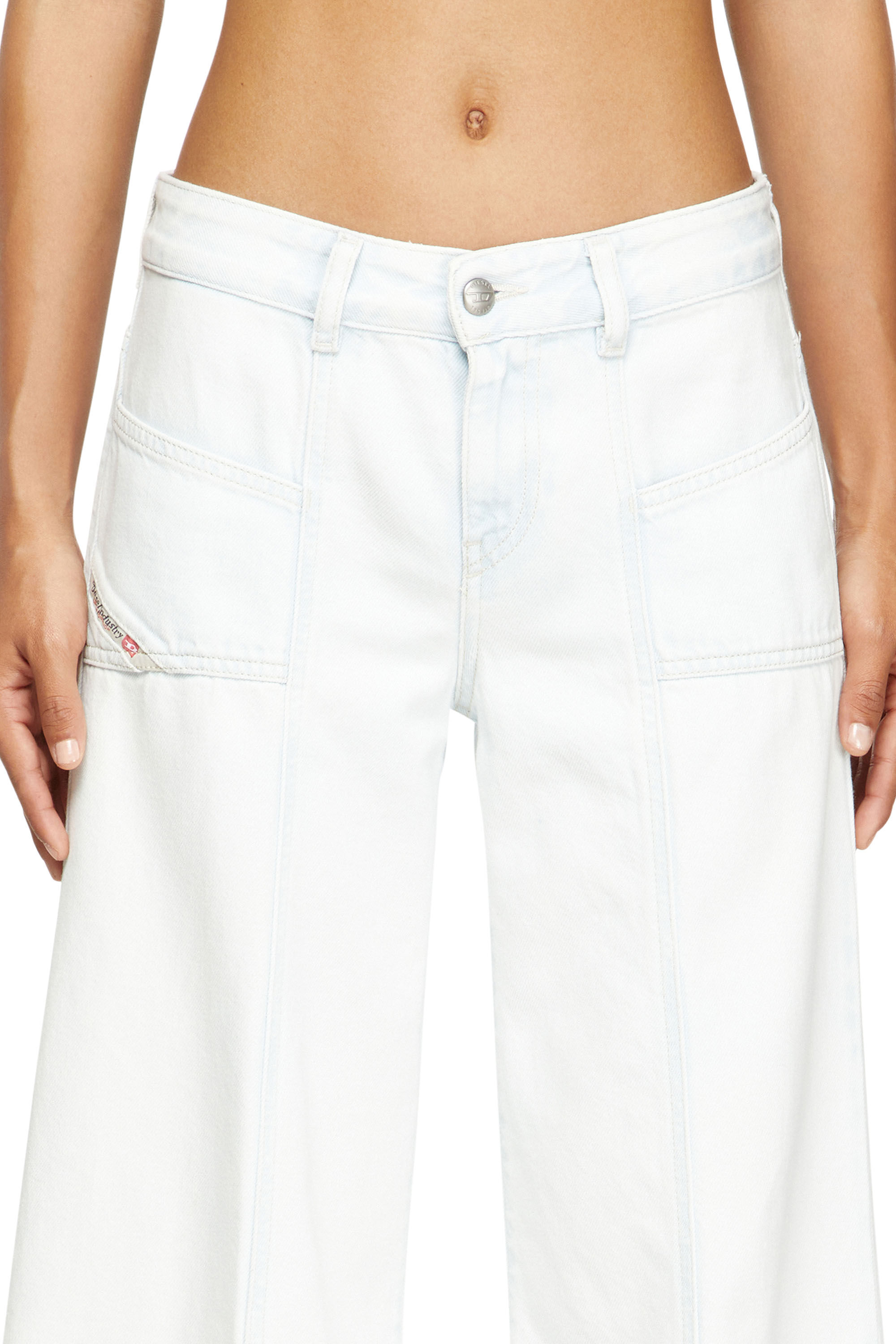 Diesel - Female's Flare Jeans D-Akii 09M08, White - 5