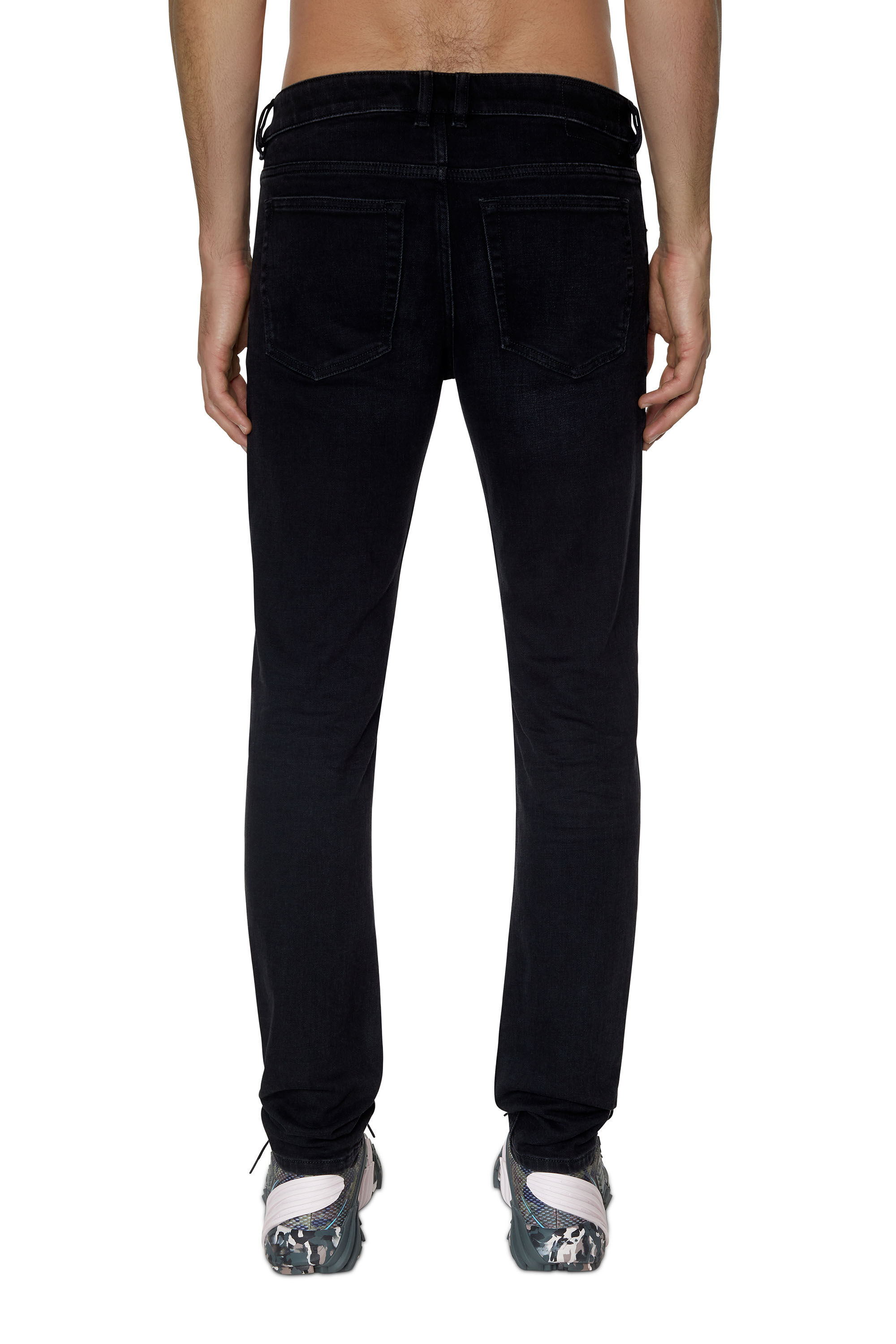 Diesel - Skinny Jeans 1979 Sleenker 09D41, Black/Dark Grey - Image 4