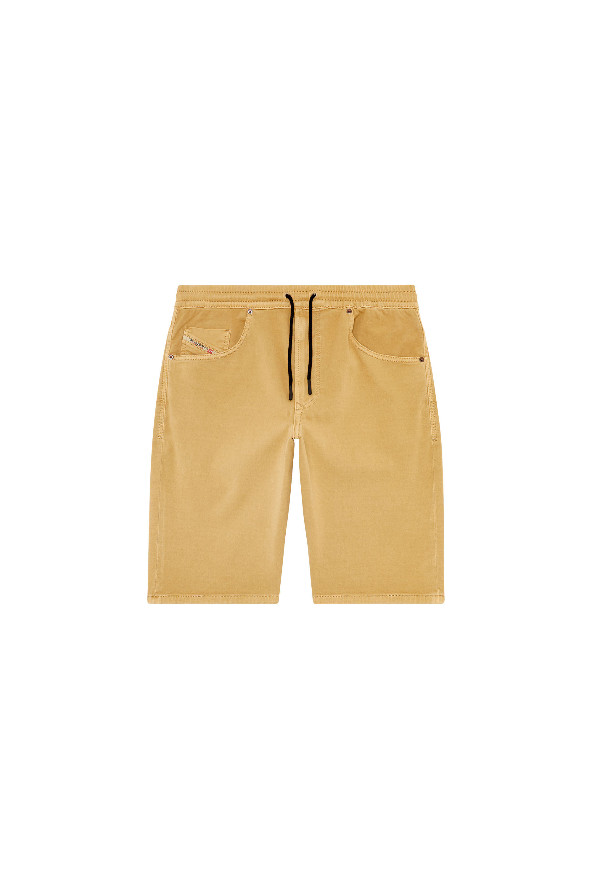 Diesel - 2033 D-KROOLEY-SHORT JOGG, Short chino en JoggJeans Homme in Marron - 2