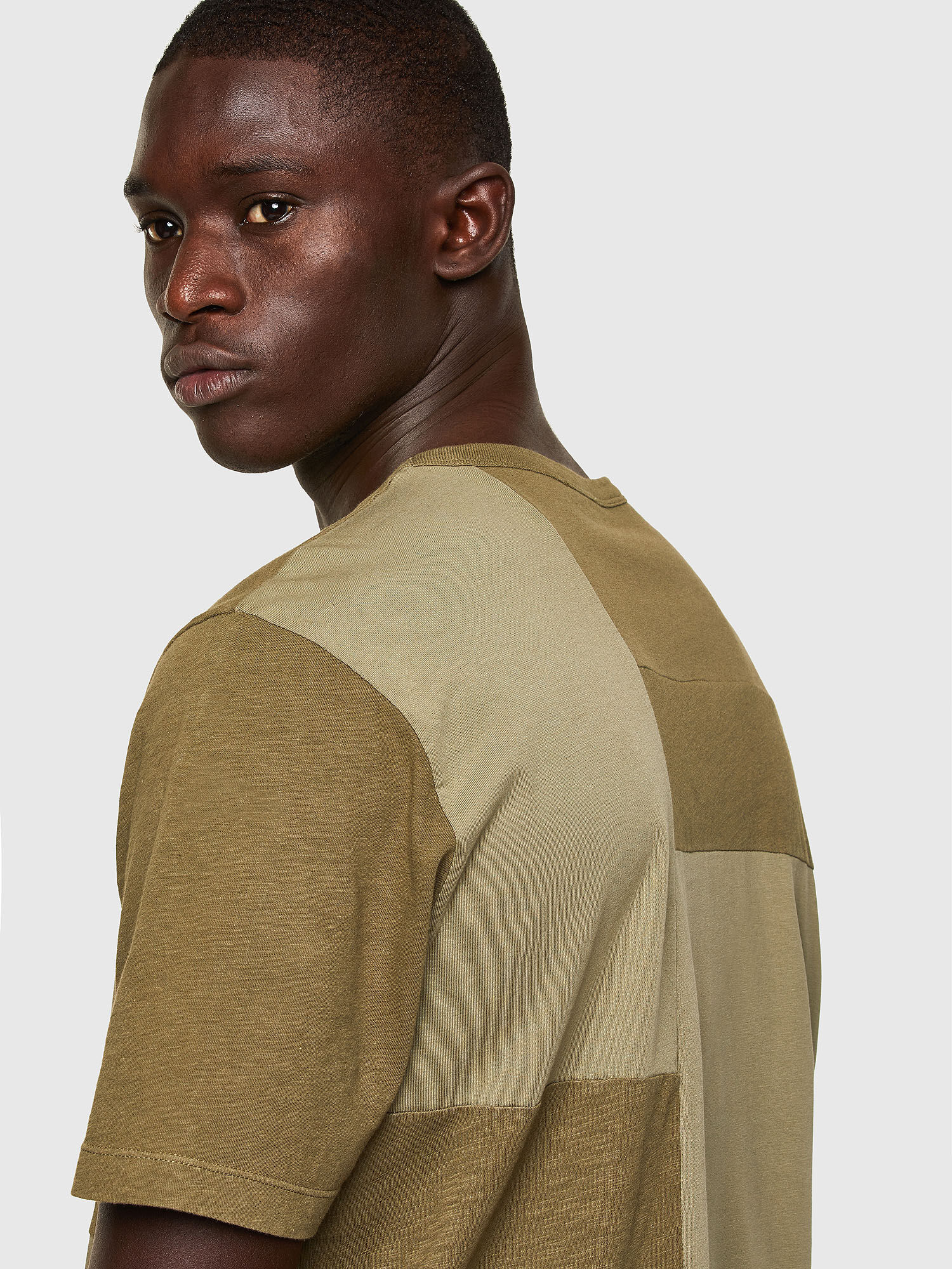 Diesel - T-ATCHWORK, Military Green - Image 5