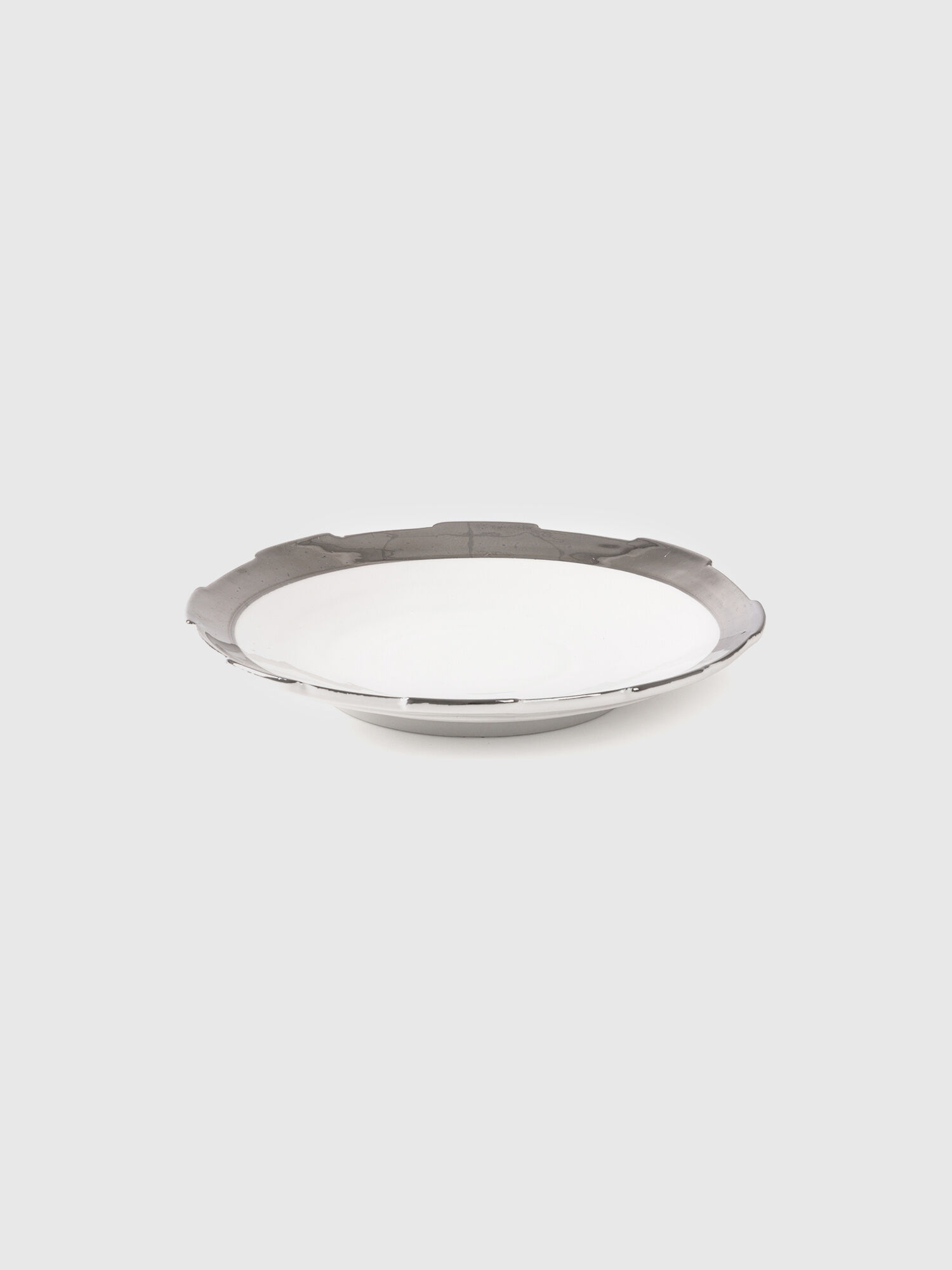 Diesel - 10987SIL MACHINE, Unisex's Porcelain dessert plate in White - 2